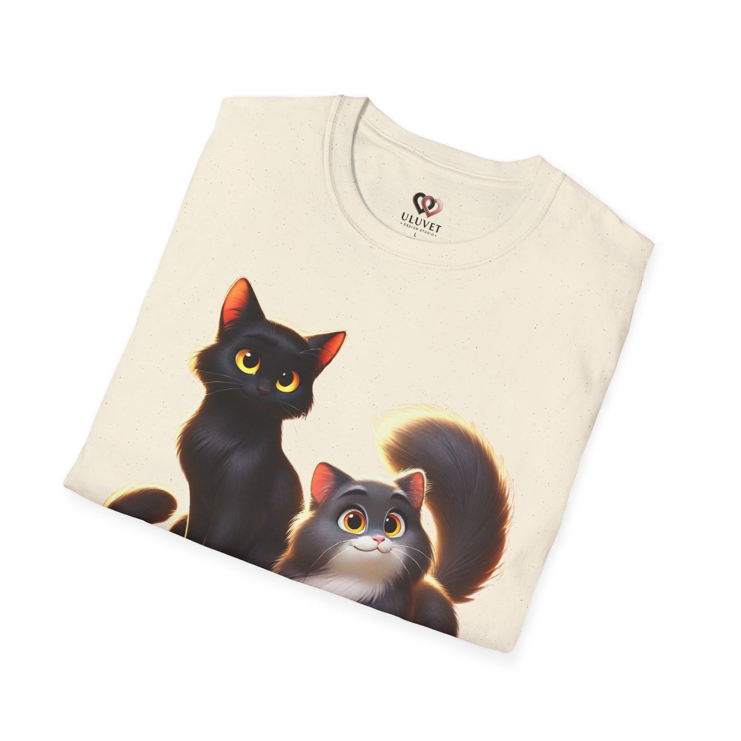 Cute Cat Chaos Unisex T-Shirt, Pet Lover Gift, Funny Cat Shirt, Cat Mom Apparel, Animal Lover Tee