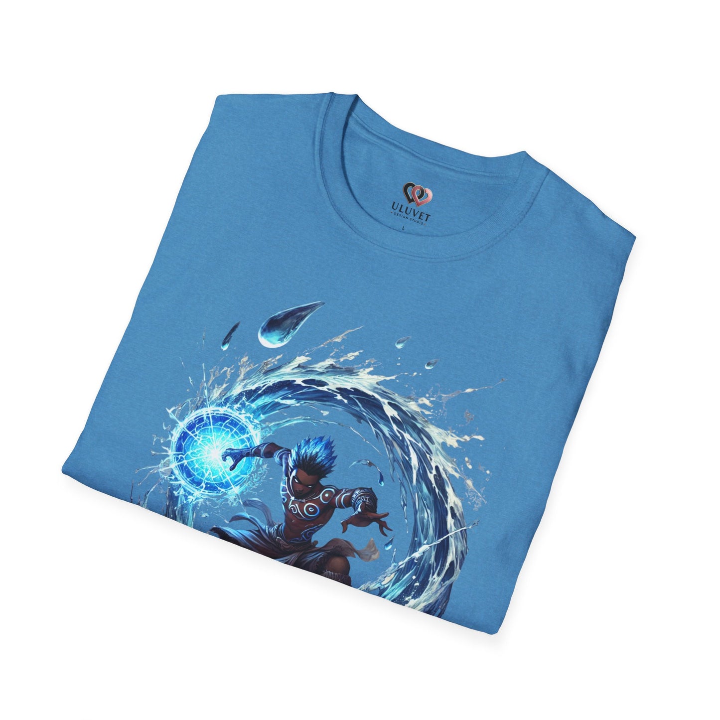 Water Anime Unisex Softstyle T-Shirt