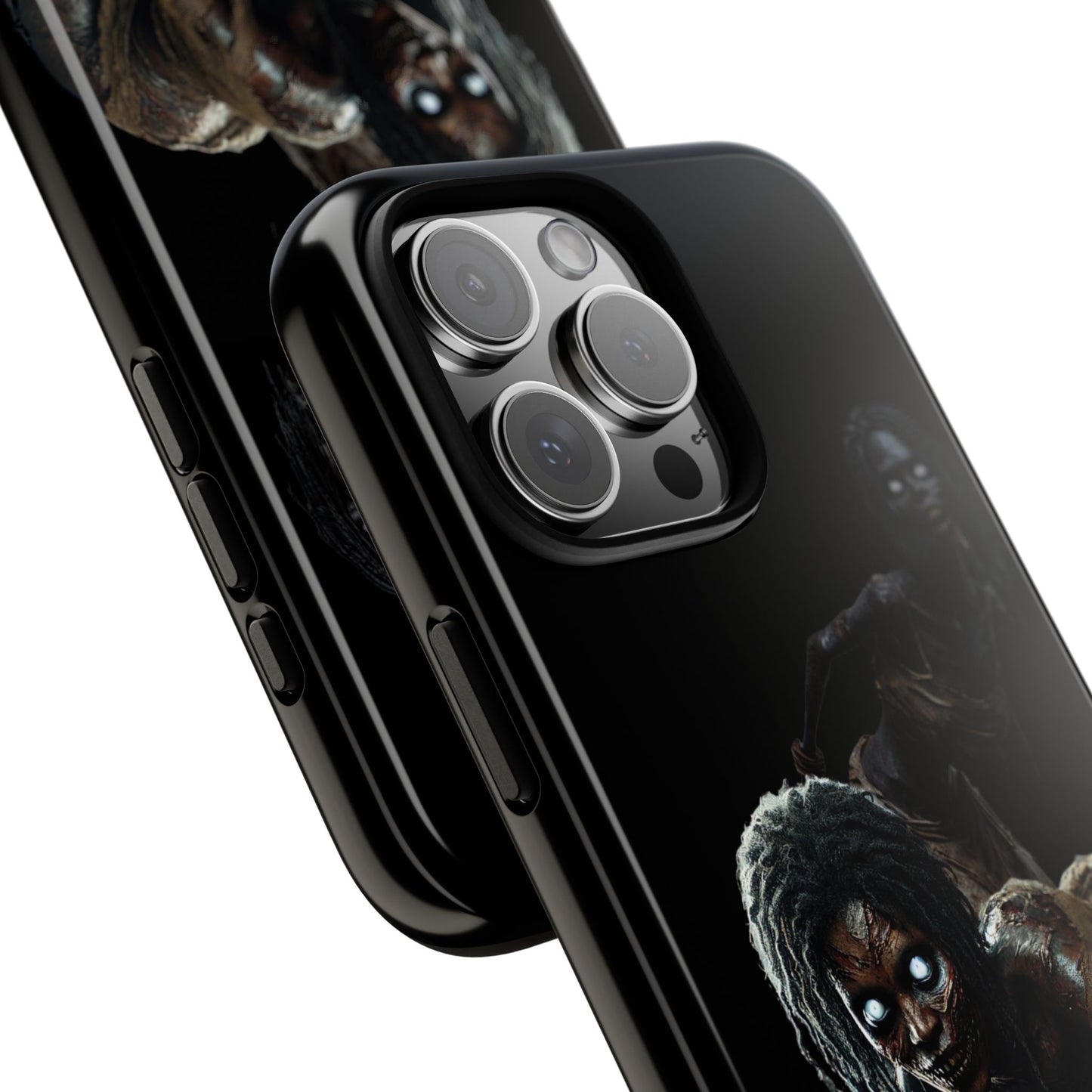 Tough Cases: Creepy Horror Phone Case, Scary Phone Cover, Gift for Horror Lovers, Halloween Accessory, Unique Phone Protector