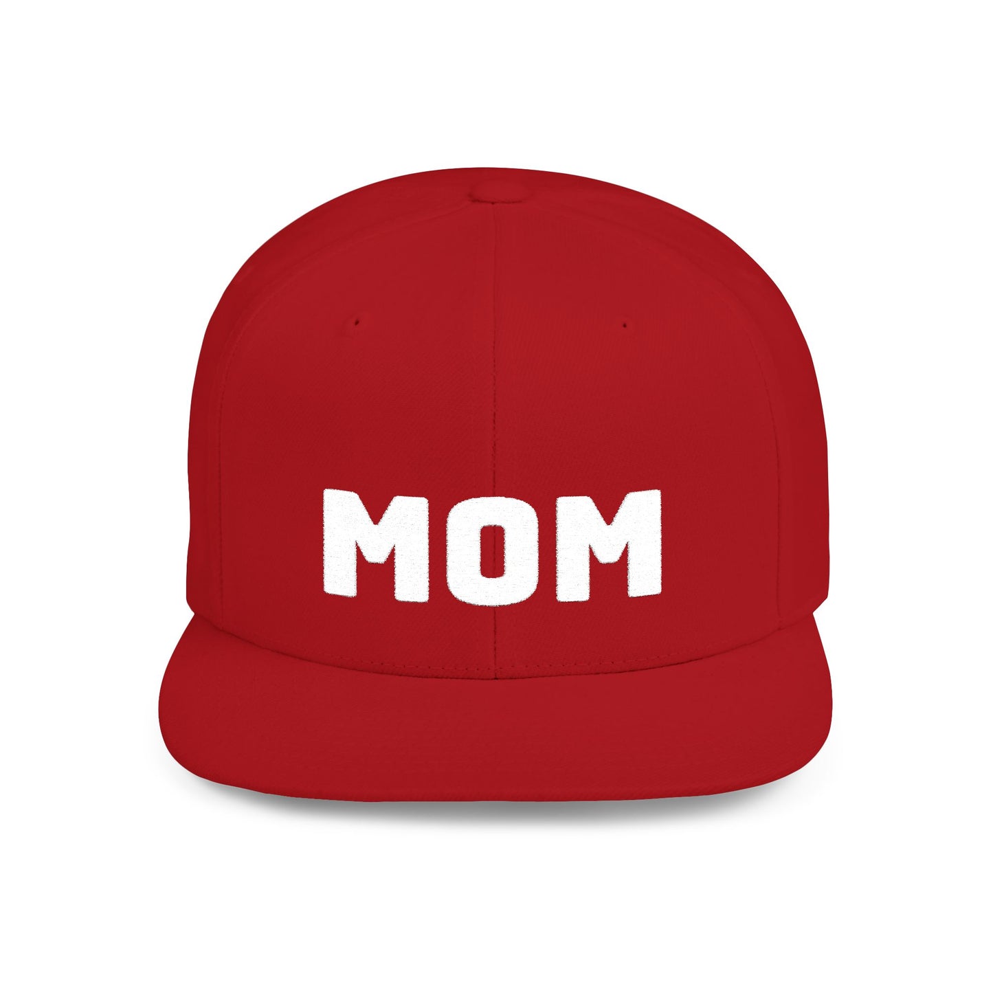 Modern MOM Flat Bill Snapback Hat, Trendy Mom Gift, Stylish Cap for Mothers, Unique Mother's Day Item, Everyday Wear, Fashion Accessory