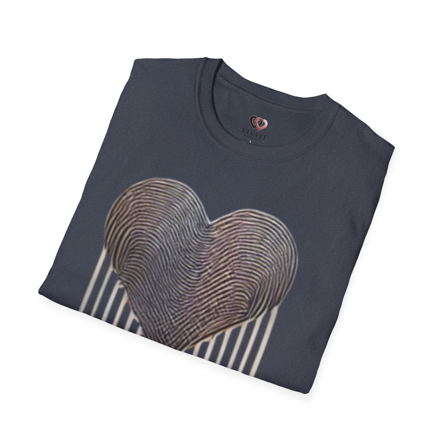Heartfelt Fingerprint T-Shirt – Perfect for Gift Giving, Casual Wear, Couples, Anniversaries, Loved Ones