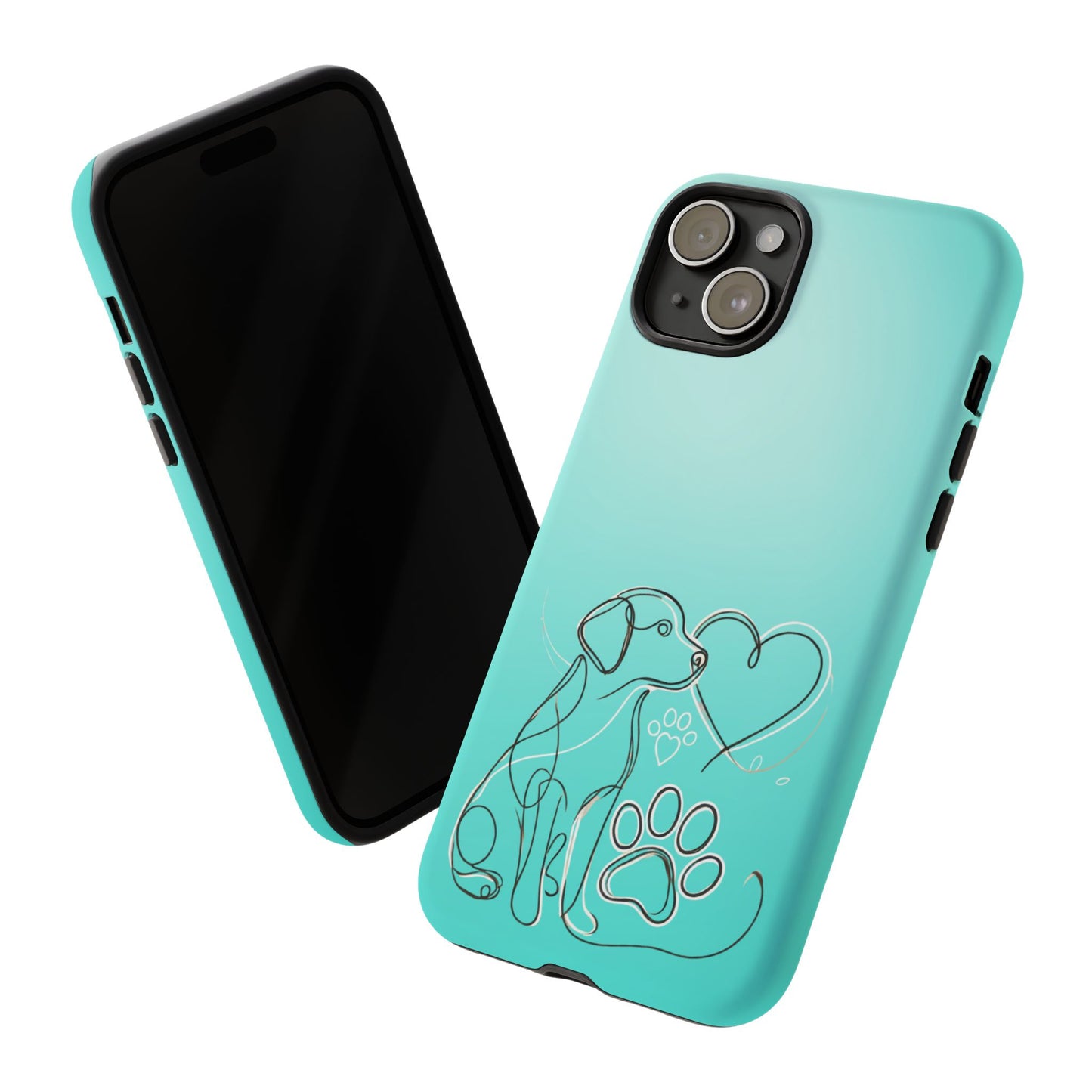 Pet Lover Phone Case, Dog Lover Gift, Cute Pet Accessory, Dog Paw Design Case, Unique Phone Cover, Animal Lover Gift