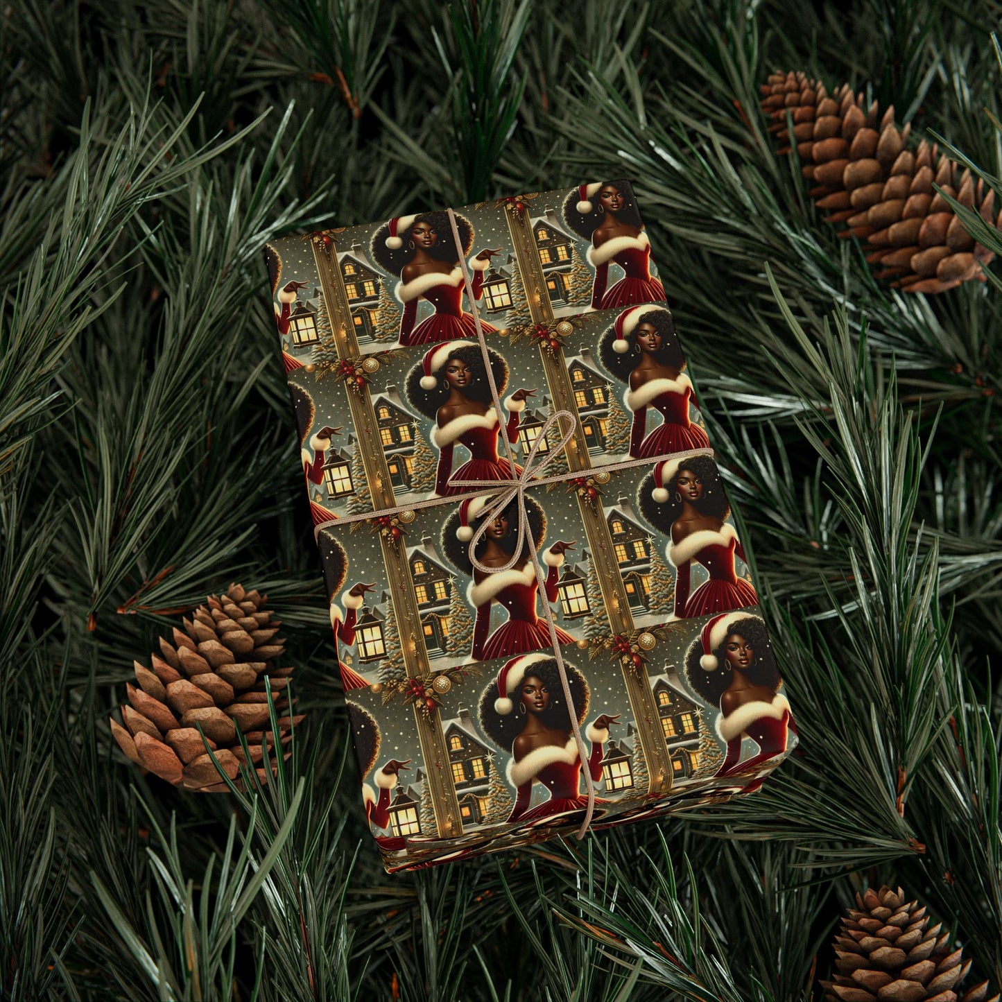 Elegant Holiday Wrapping Papers - Festive Gift Wrap with Seasonal Designs