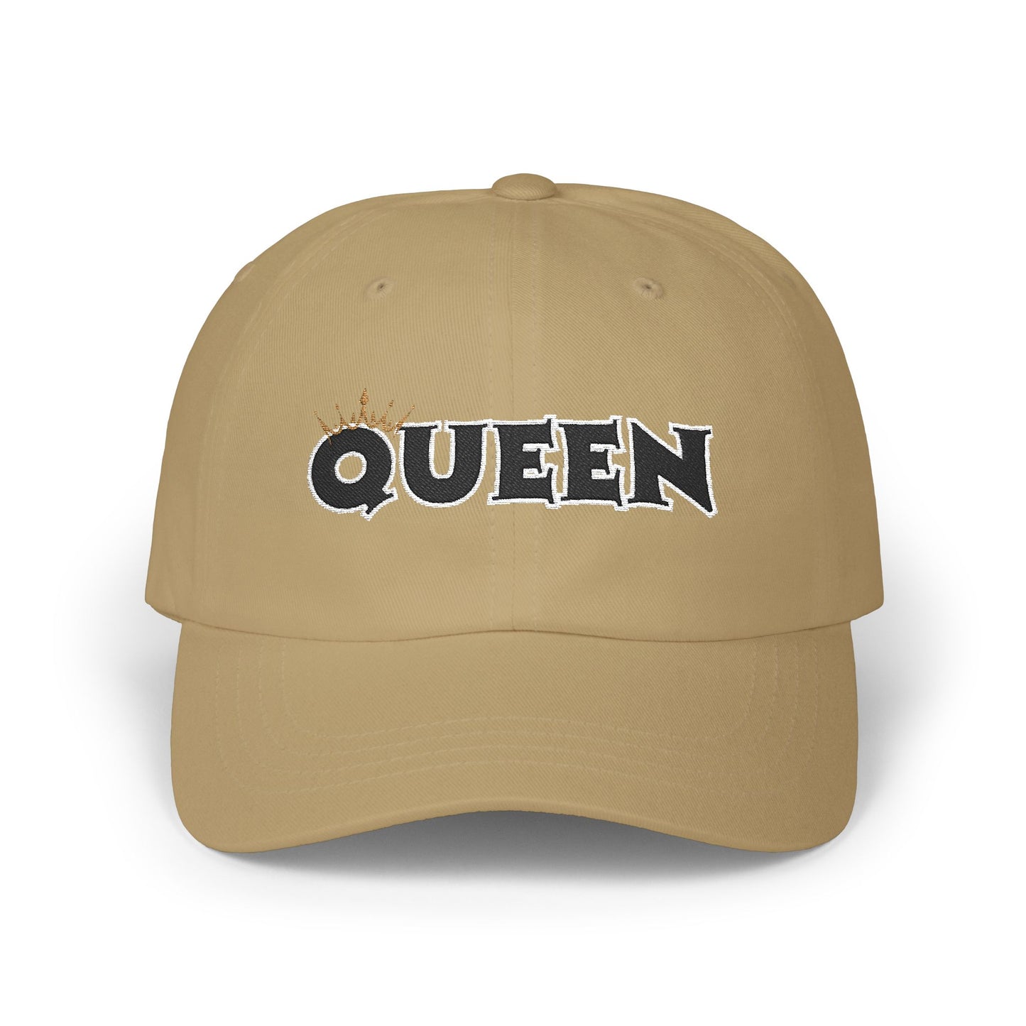 Queen Dad Cap, Stylish Baseball Hat for Trendy Dads, Adjustable Cap, Gift for Father's Day, Unique Fashion Accessory, Casual Everyday Wear