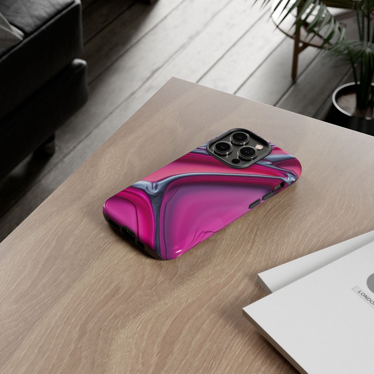 Abstract Phone Case - Stylish, Durable, Trendy Design for Phones - Unique Gift for Friends, Birthday Present, Tech Accessory, Modern Decor