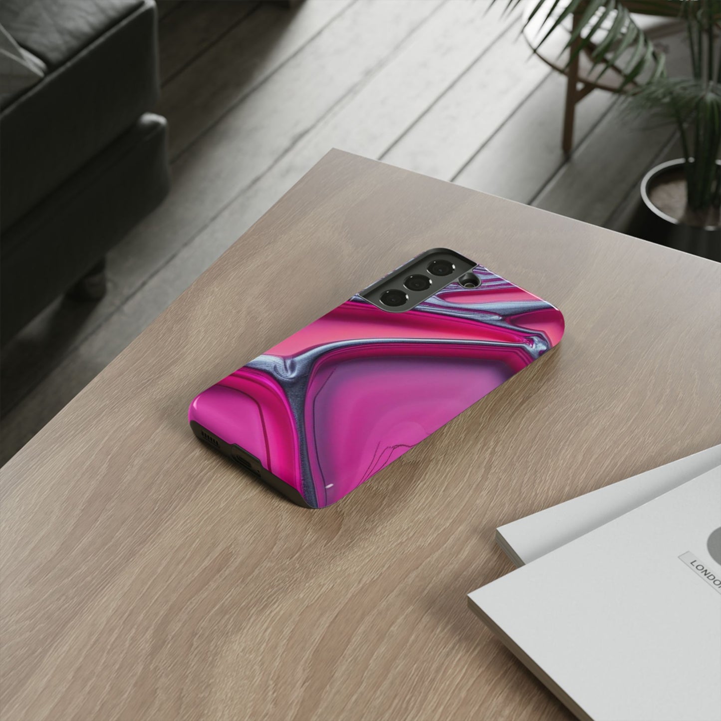 Abstract Phone Case - Stylish, Durable, Trendy Design for Phones - Unique Gift for Friends, Birthday Present, Tech Accessory, Modern Decor