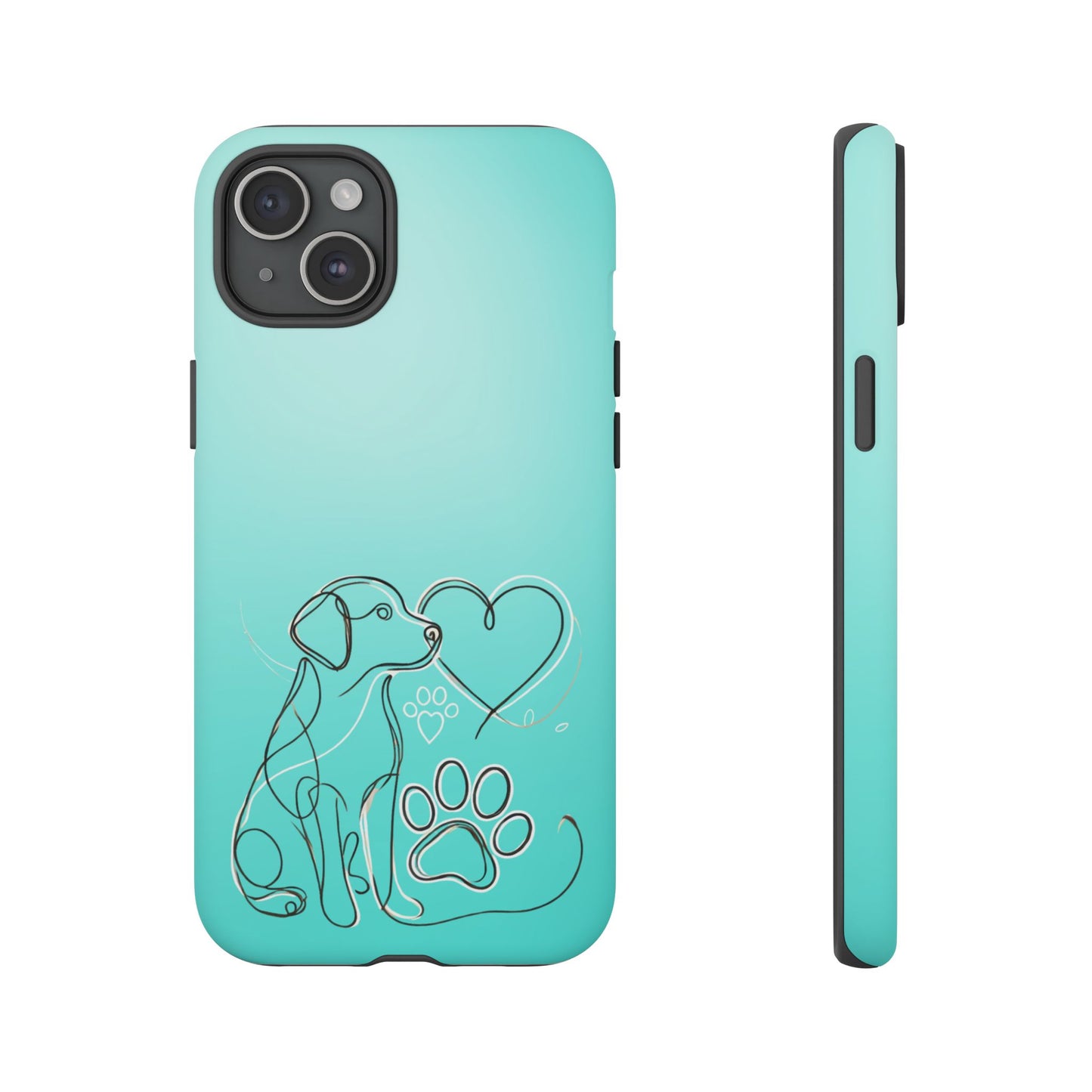 Pet Lover Phone Case, Dog Lover Gift, Cute Pet Accessory, Dog Paw Design Case, Unique Phone Cover, Animal Lover Gift