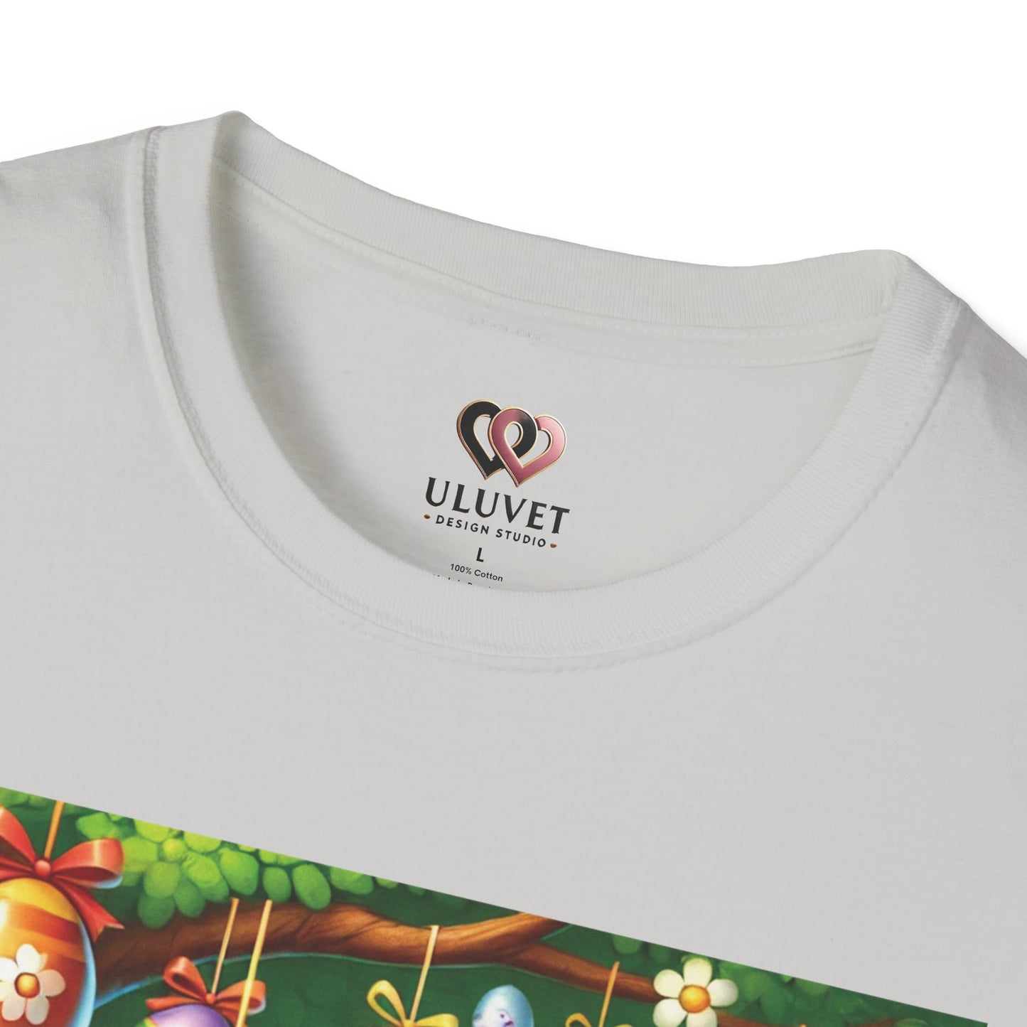 Easter & Halloween Unisex T-Shirt, Cute Bunny Tee, Spooky Rabbit Shirt, Holiday Graphic Top, Festive Wear, Easter Celebration