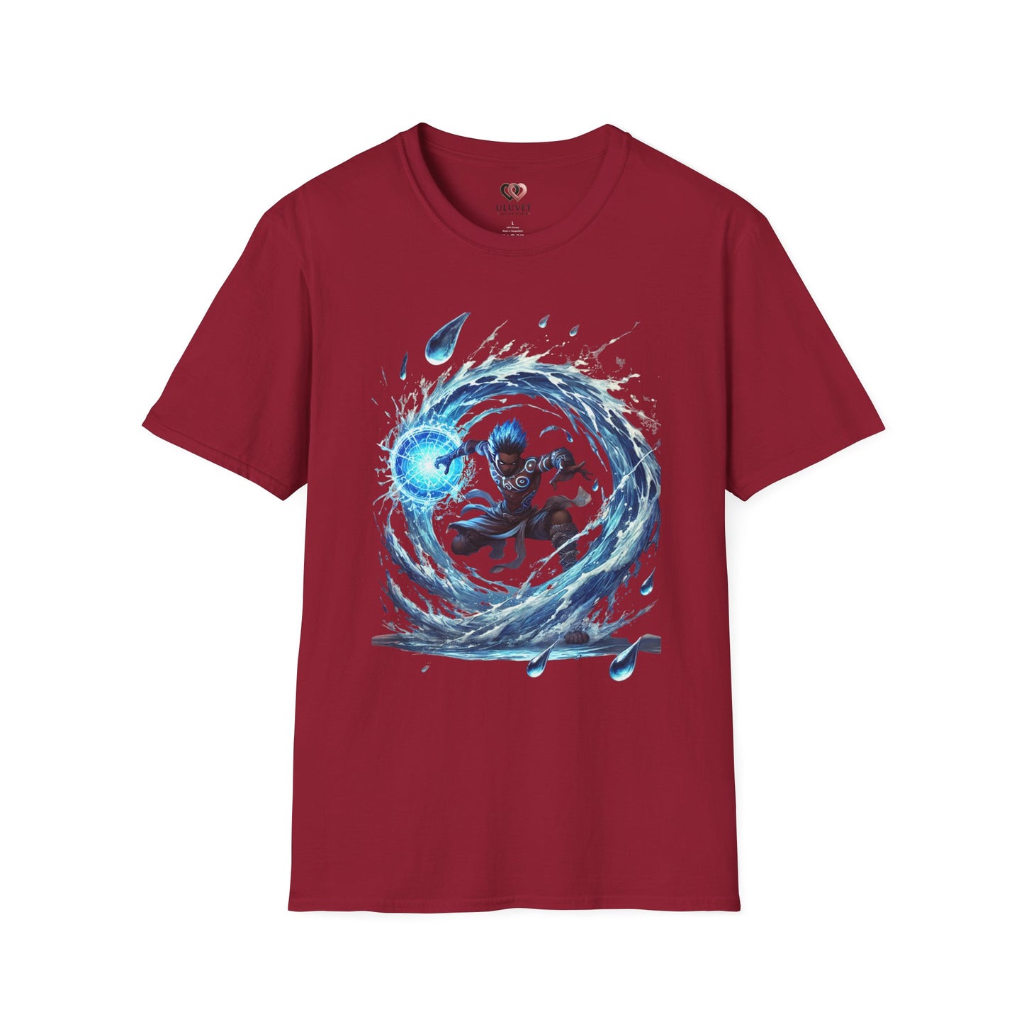 Water Anime Unisex Softstyle T-Shirt