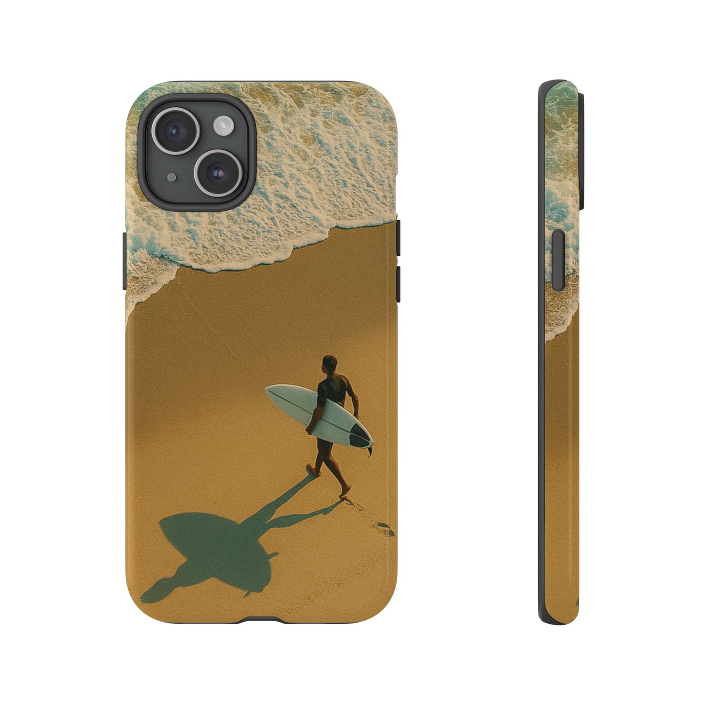 Surfing Phone Case, Coastal Vibe Smartphone Cover, Ocean Lover Gift, Beach Themed Accessory, Summer Essentials