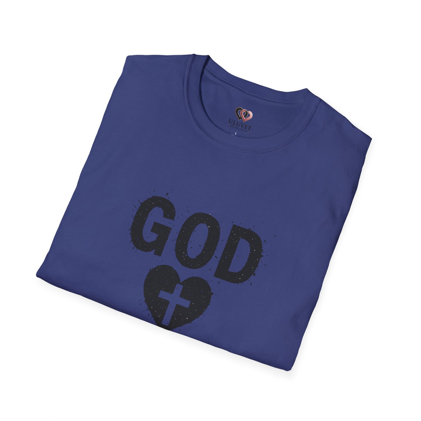 Inspirational God Heart You T-Shirt, Faith-Based Tee, Christian Gift, Unisex Casual Wear, Perfect for Church, Everyday Style