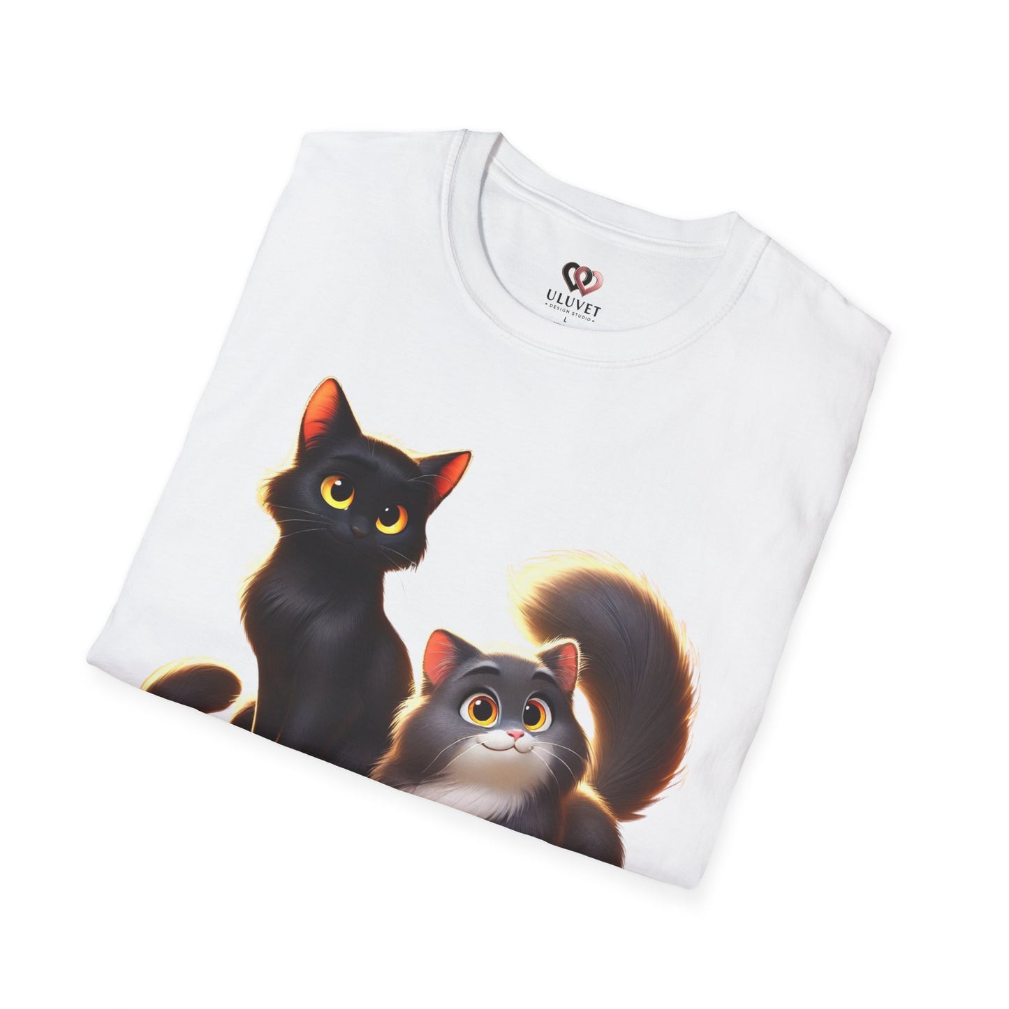 Cute Cat Chaos Unisex T-Shirt, Pet Lover Gift, Funny Cat Shirt, Cat Mom Apparel, Animal Lover Tee