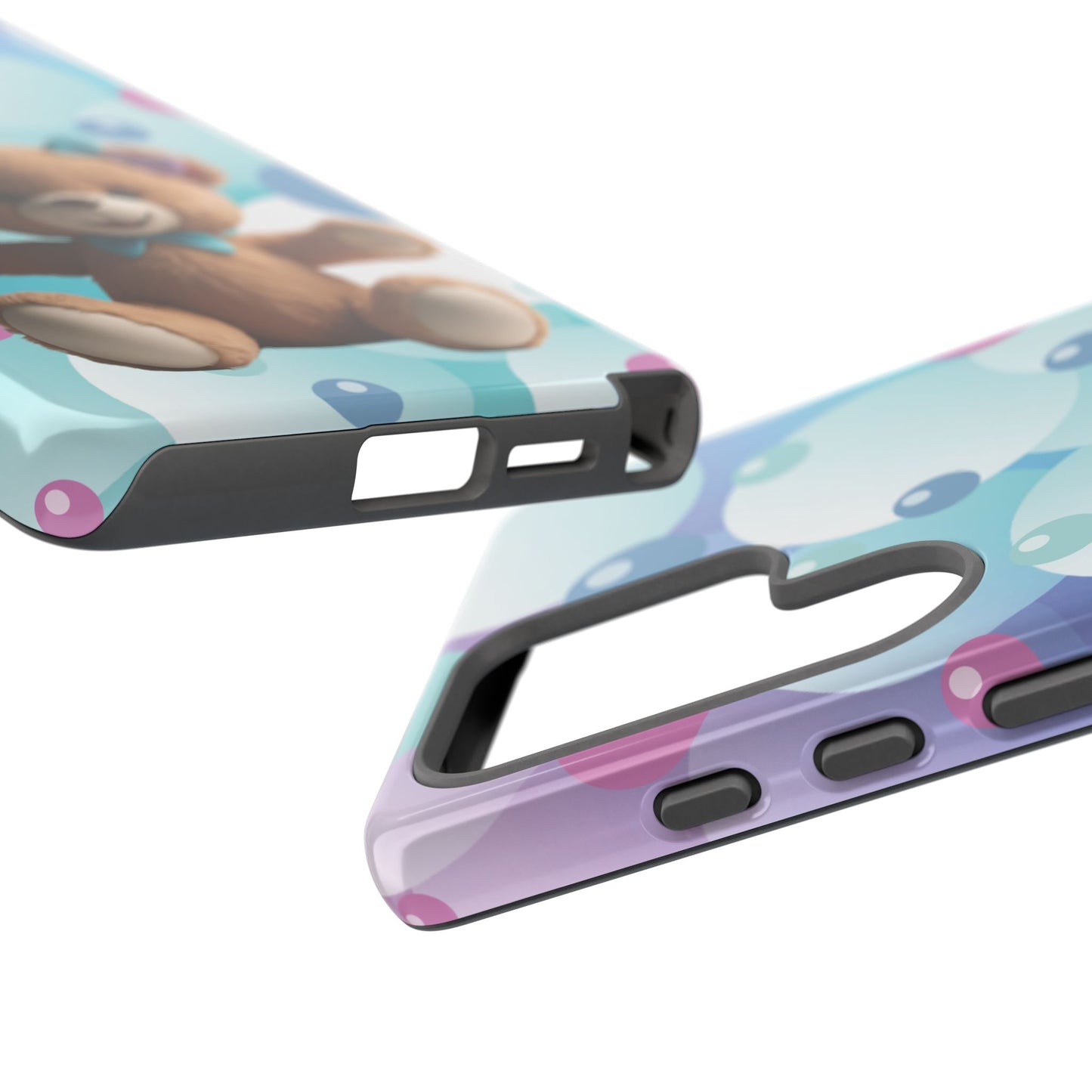 Cute Teddy Bear Phone Case for Kids, Fun and Whimsical Design, Durable Protection, Great Gift for Birthdays, Holidays, Baby Shower