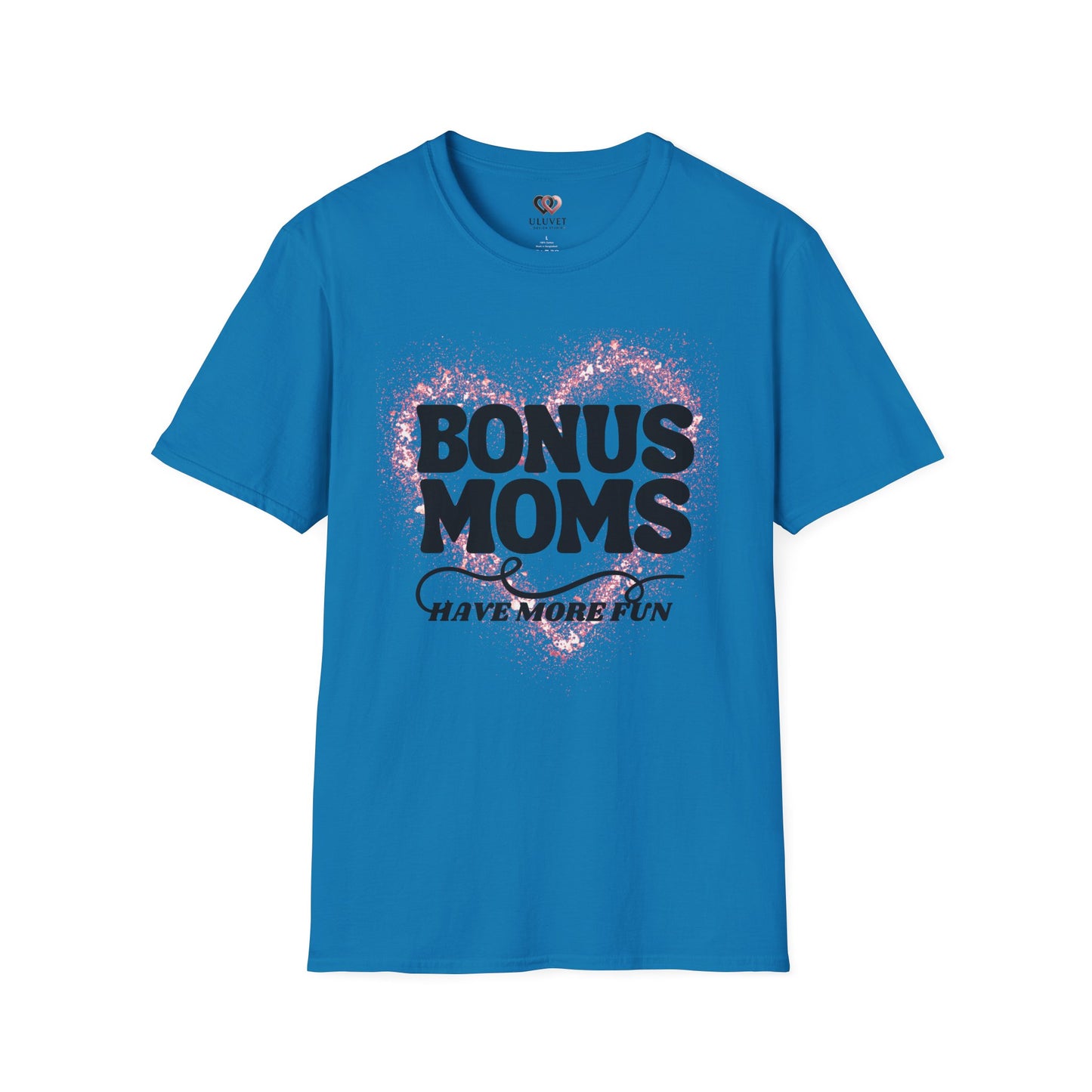 Bonus Moms T-Shirt - Perfect Gift for Step-Moms, Fun Gift for Mother's Day, Family Gatherings, Heartfelt Tees