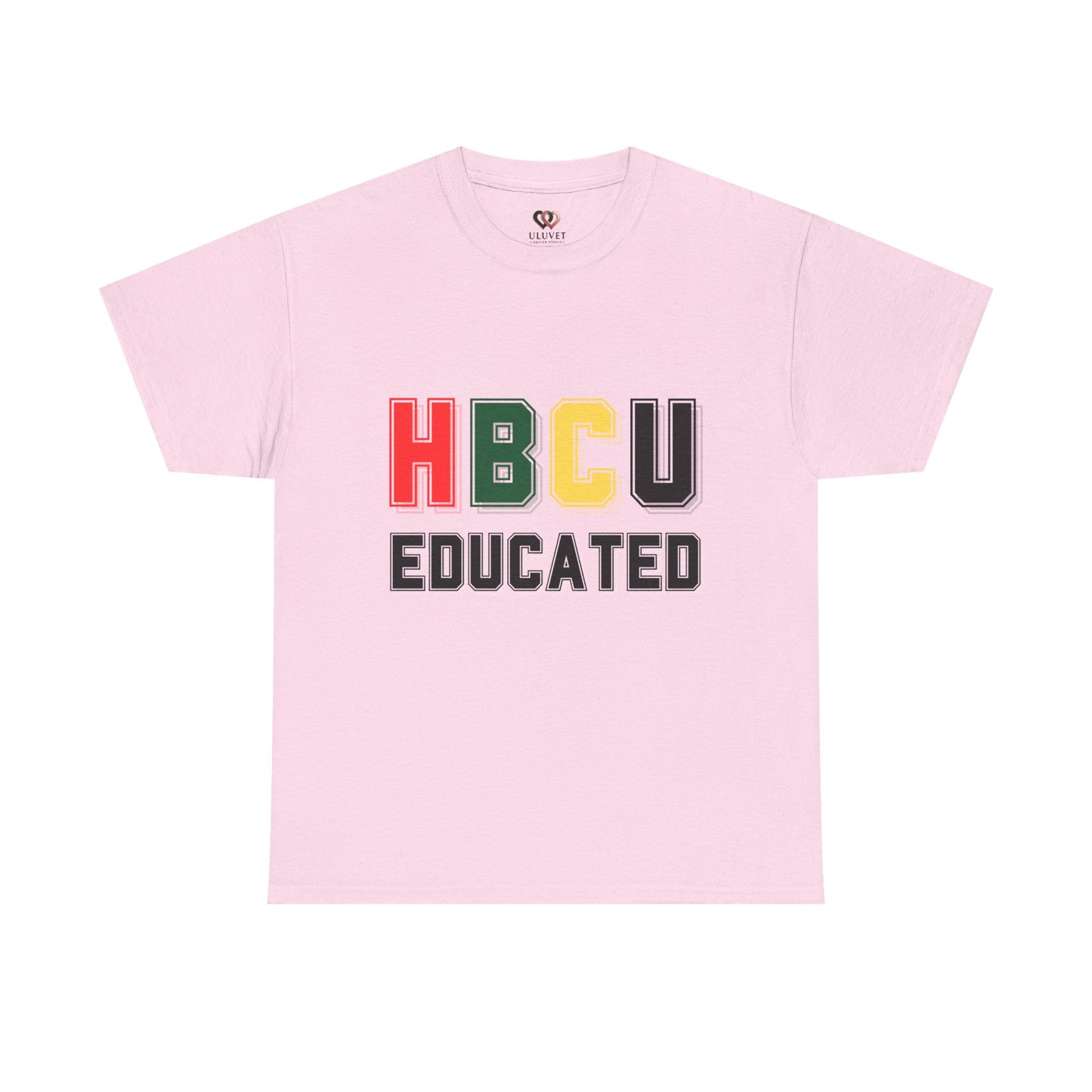 HBCU Educated Unisex Tee, Pride Shirt, College Apparel, Gift for Graduates, Black History Month Tee