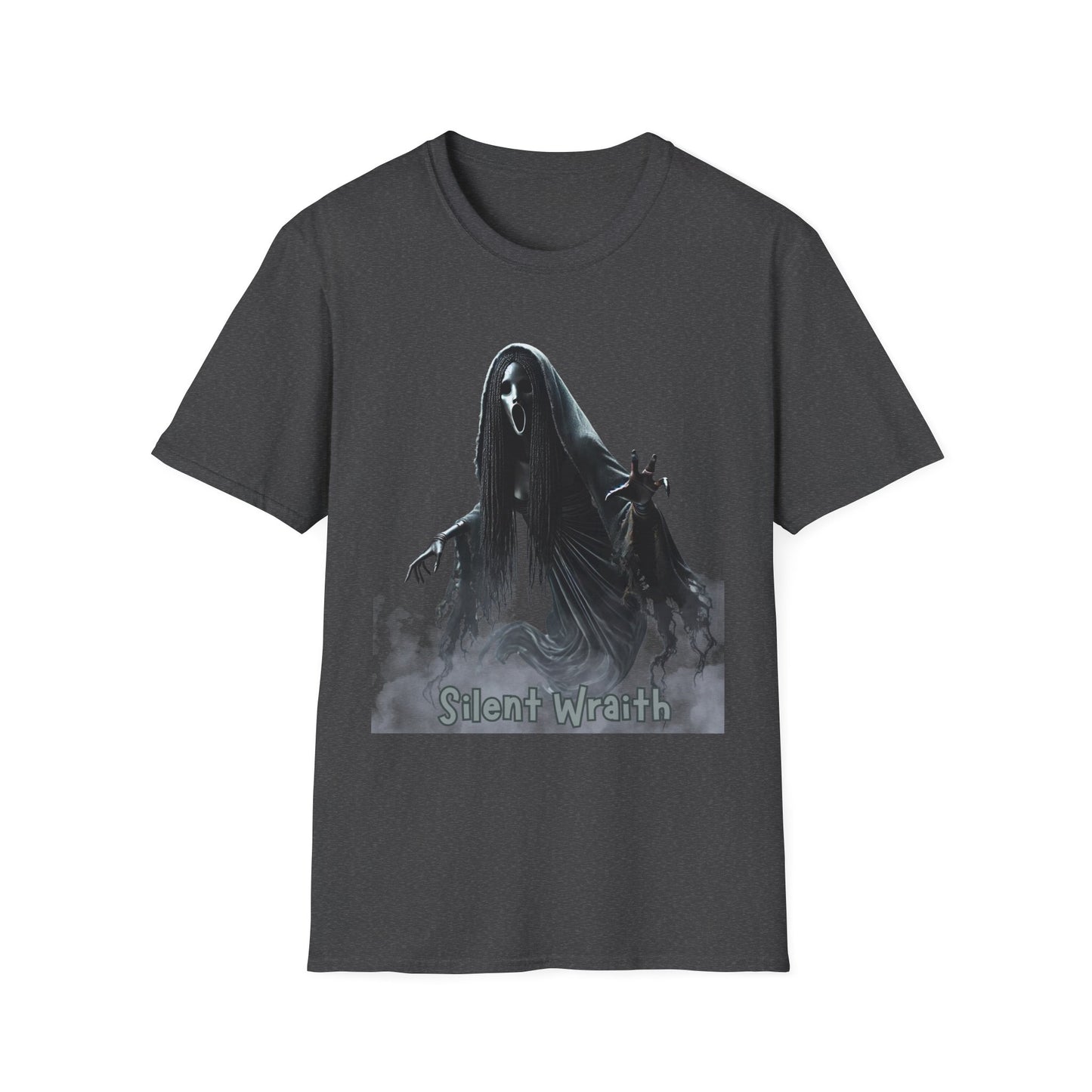 Spooky Ghost Graphic Tee, Halloween Shirt, Unisex T-Shirt, Ghoul Costume, Casual Wear, Gift for Horror Fans
