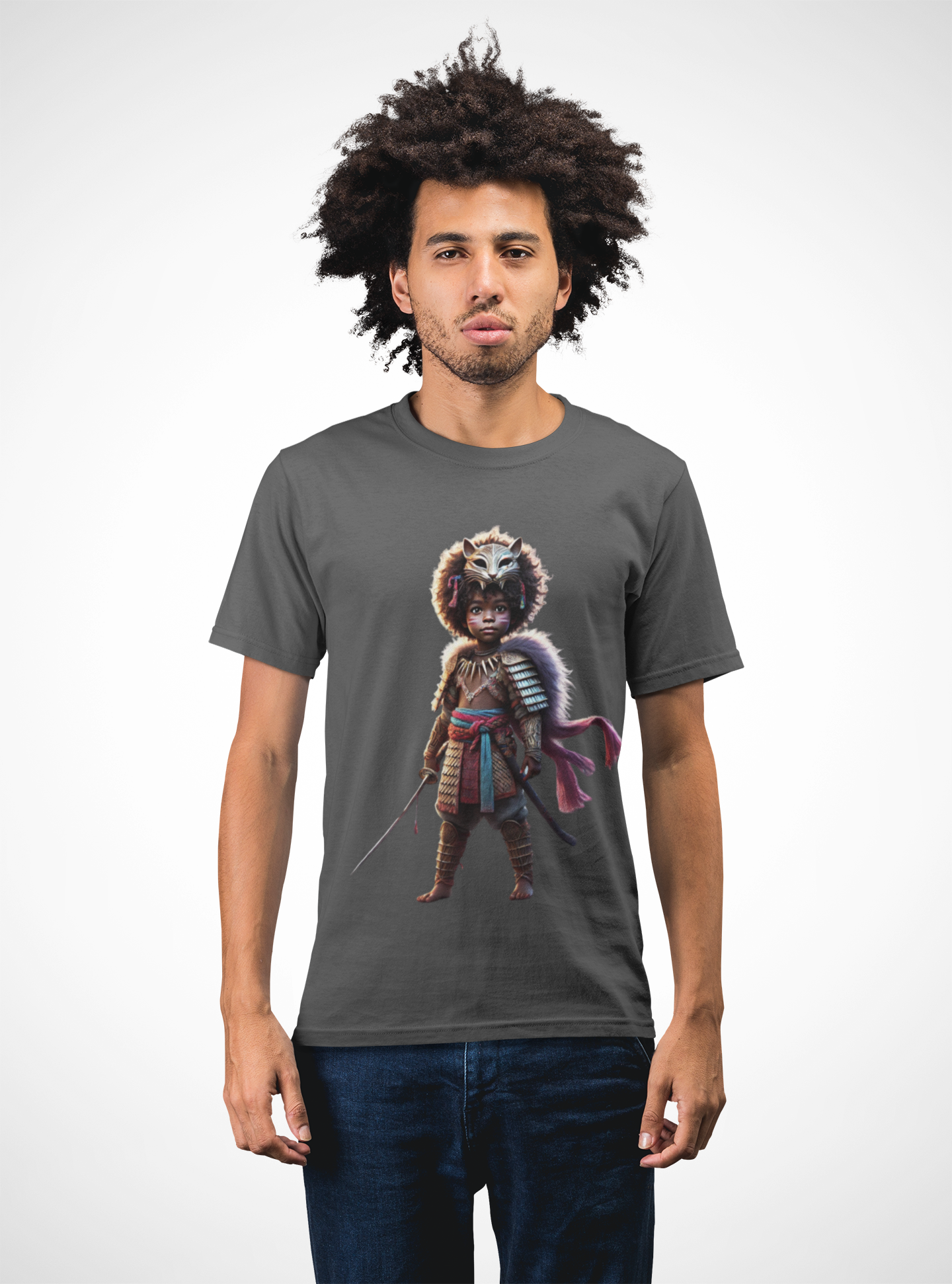 Warrior Spirit Unisex Softstyle T-Shirt - Vibrant Graphic Tee for Adventurers