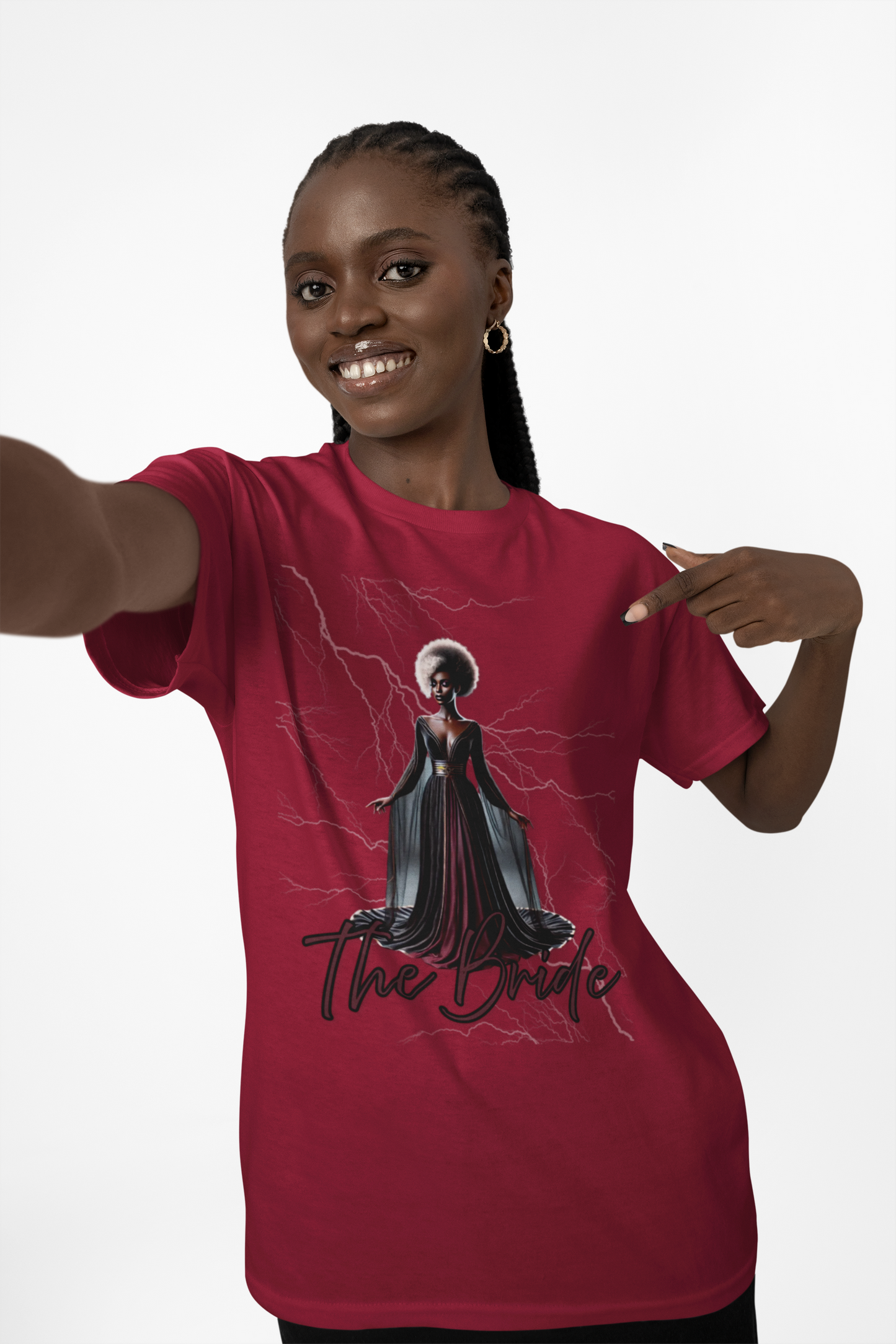 Mystical Vibe Unisex Softstyle T-Shirt with Electric Design