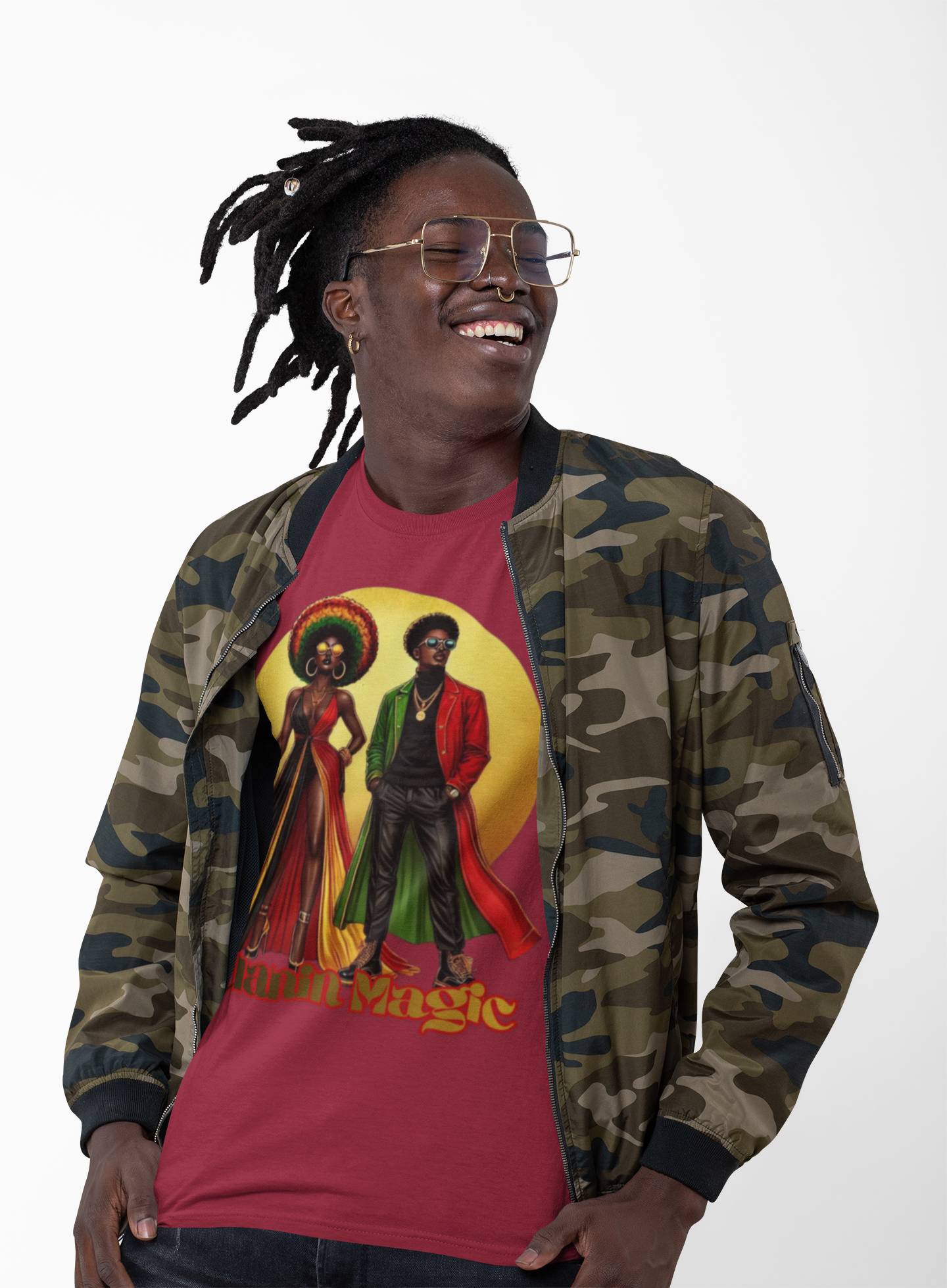 Black Magic Vintage Afrocentric T-Shirt