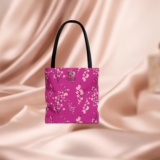 Blooming Cherry Blossom Tote Bag, Floral Shopping Bag, Eco-Friendly Tote, Gift for Her, Spring Accessories