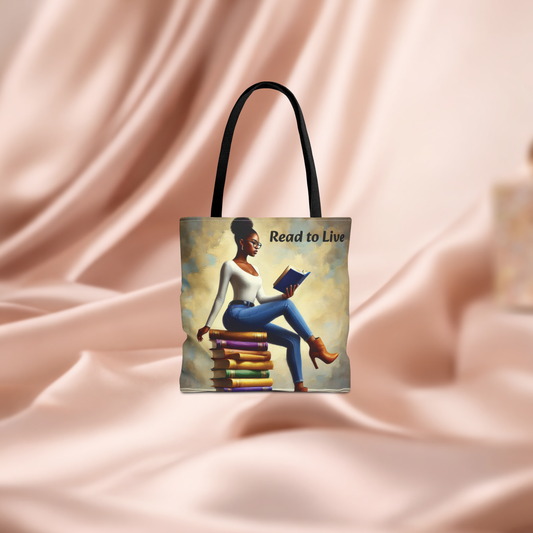 Customizable Book Tote Bag. Book Lover Library Art