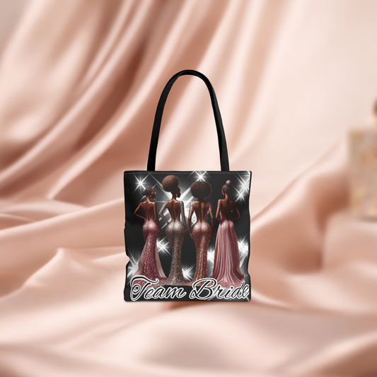 Team Bride Tote Bag | Bridesmaid Bachelorette Party Bride Squad