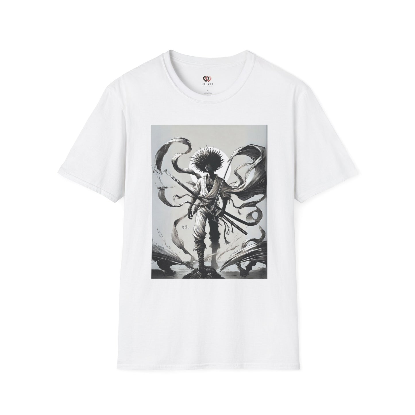 Epic Graphic Tee, Unisex Softstyle T-Shirt with Artistic Design, Perfect for Anime Lovers, Graphic Tee for Gifting, Casual Wear