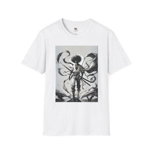 Epic Graphic Tee, Unisex Softstyle T-Shirt with Artistic Design, Perfect for Anime Lovers, Graphic Tee for Gifting, Casual Wear