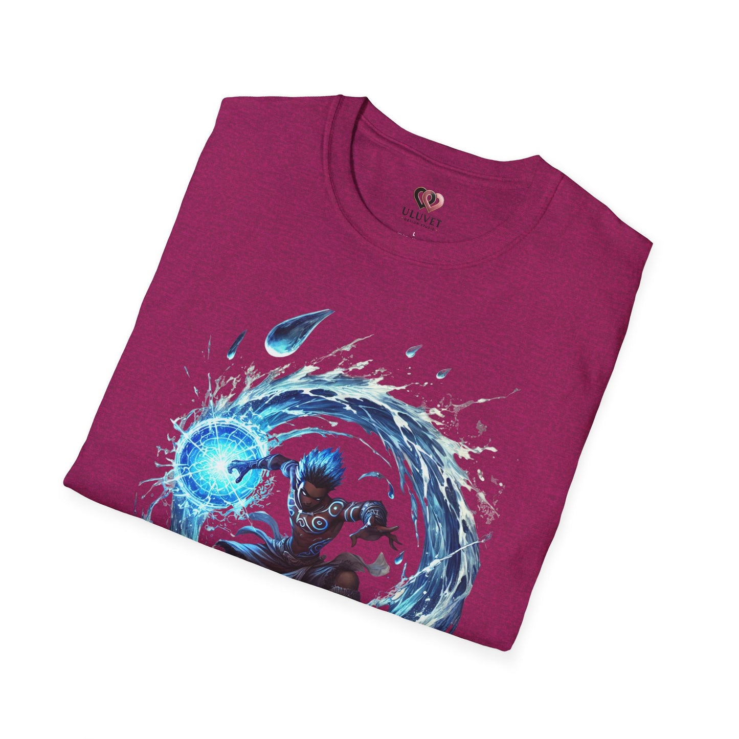 Water Anime Unisex Softstyle T-Shirt