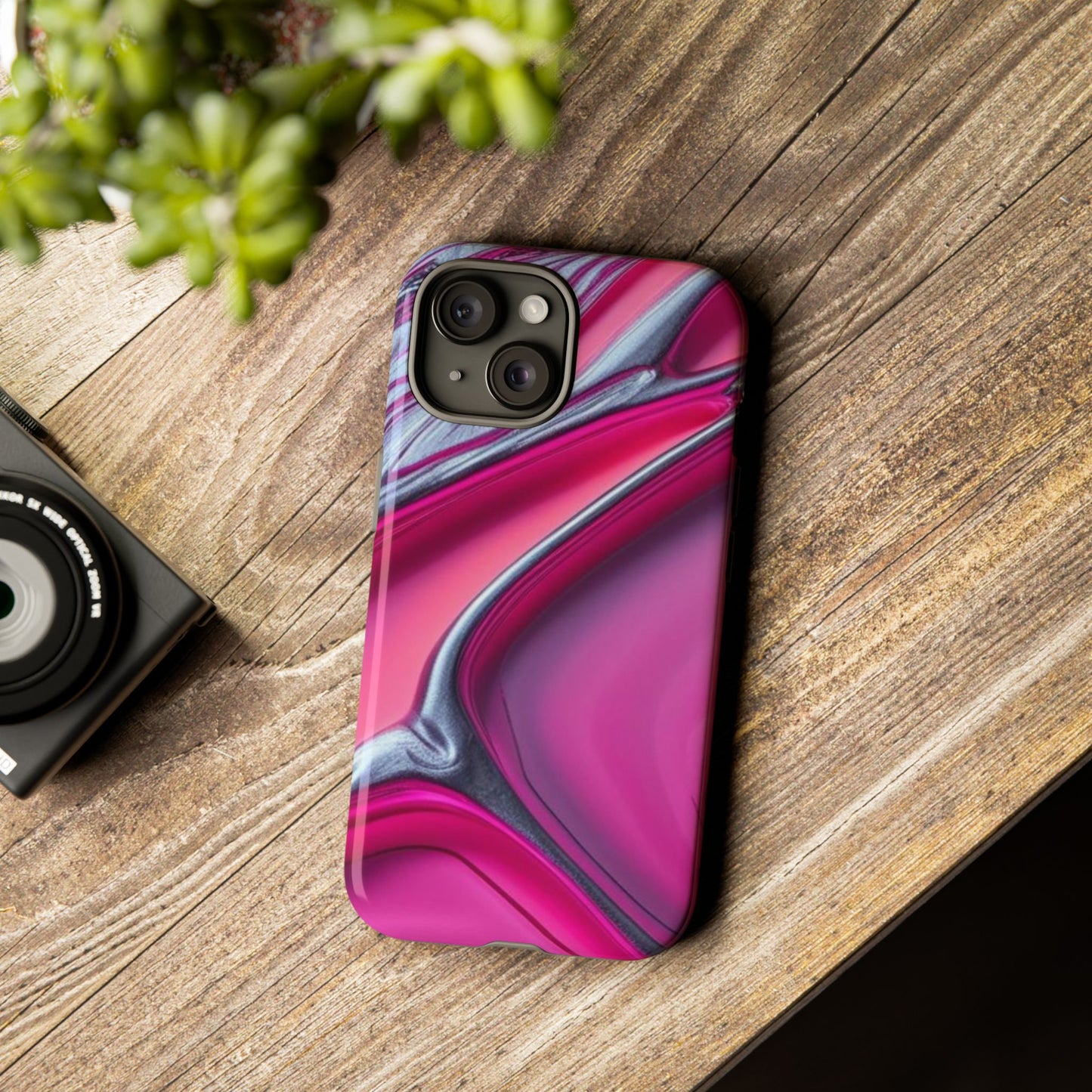 Abstract Phone Case - Stylish, Durable, Trendy Design for Phones - Unique Gift for Friends, Birthday Present, Tech Accessory, Modern Decor