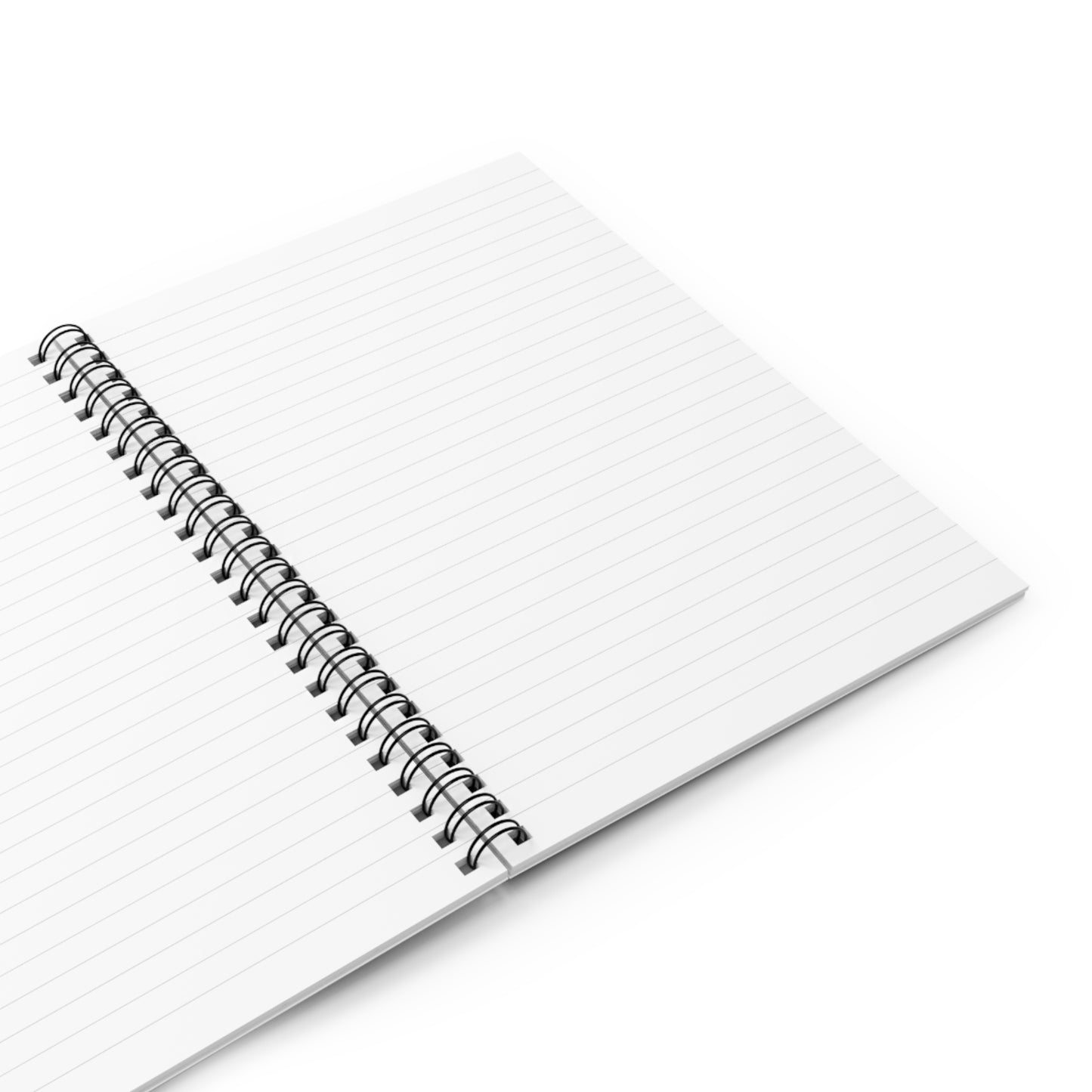 Black Is Beautiful floral profile Spiral Notebook | Ruled Journal