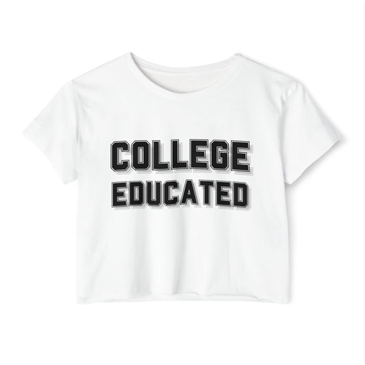Boho Vibes Women's Festival Crop Top, College Music Festival Clothing, Hippie Chic Summer Top, Bohemian Style Shirt, Coachella Crop Tee