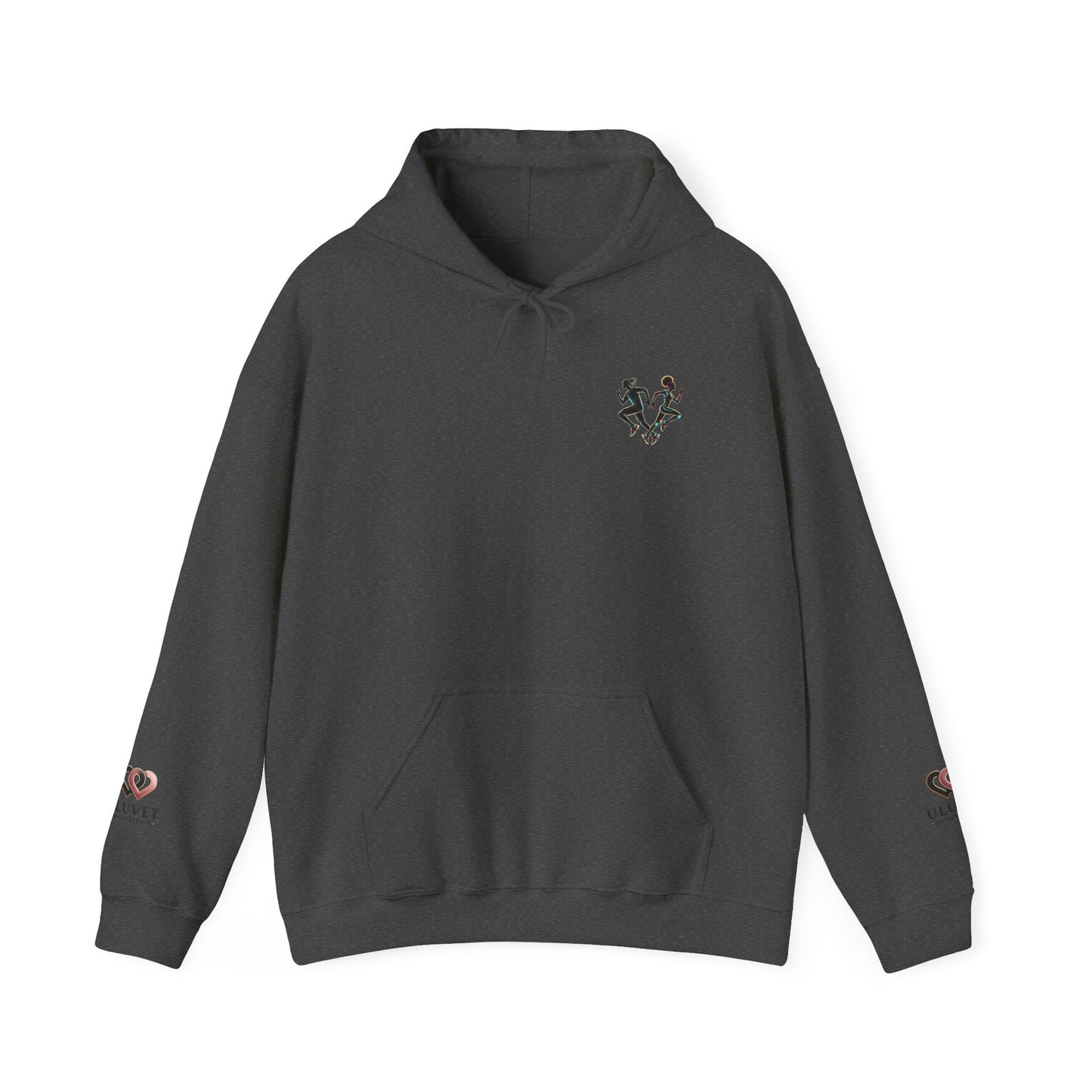 Dynamic Running Hooded Sweatshirt | Cozy Unisex Gift, Running Enthusiast Hoodie, Sportswear, Comfortable Style, Fitness Apparel