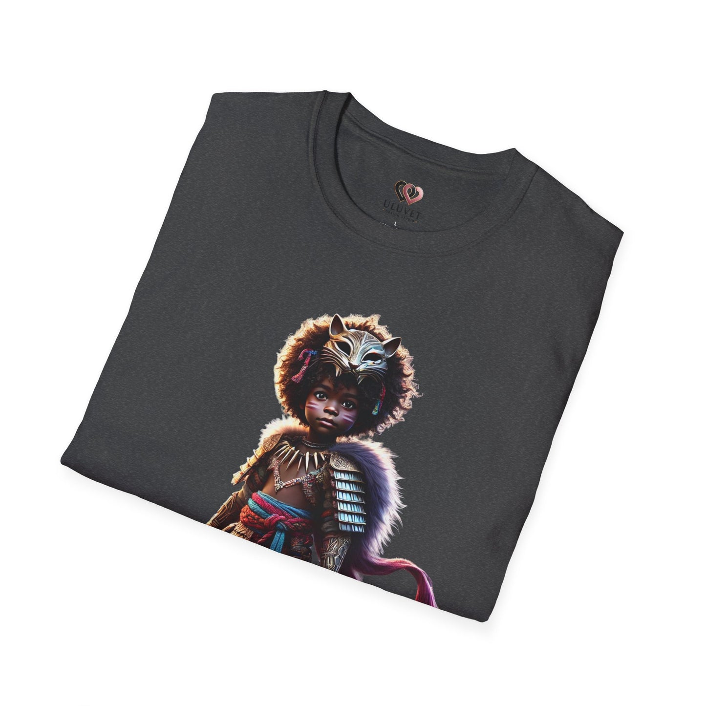 Warrior Spirit Unisex Softstyle T-Shirt - Vibrant Graphic Tee for Adventurers