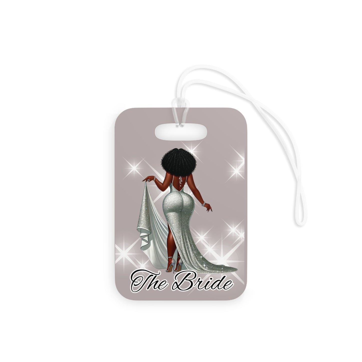 Bride Pride Illustration Luggage Tag