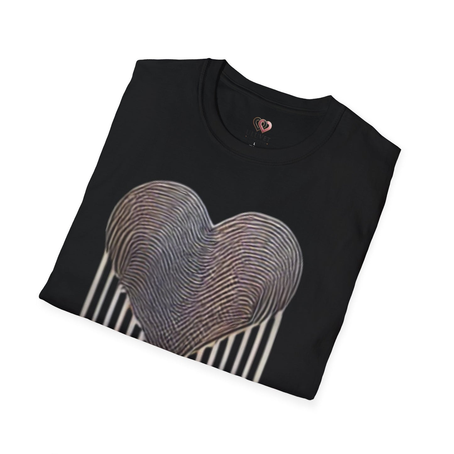 Heartfelt Fingerprint T-Shirt – Perfect for Gift Giving, Casual Wear, Couples, Anniversaries, Loved Ones
