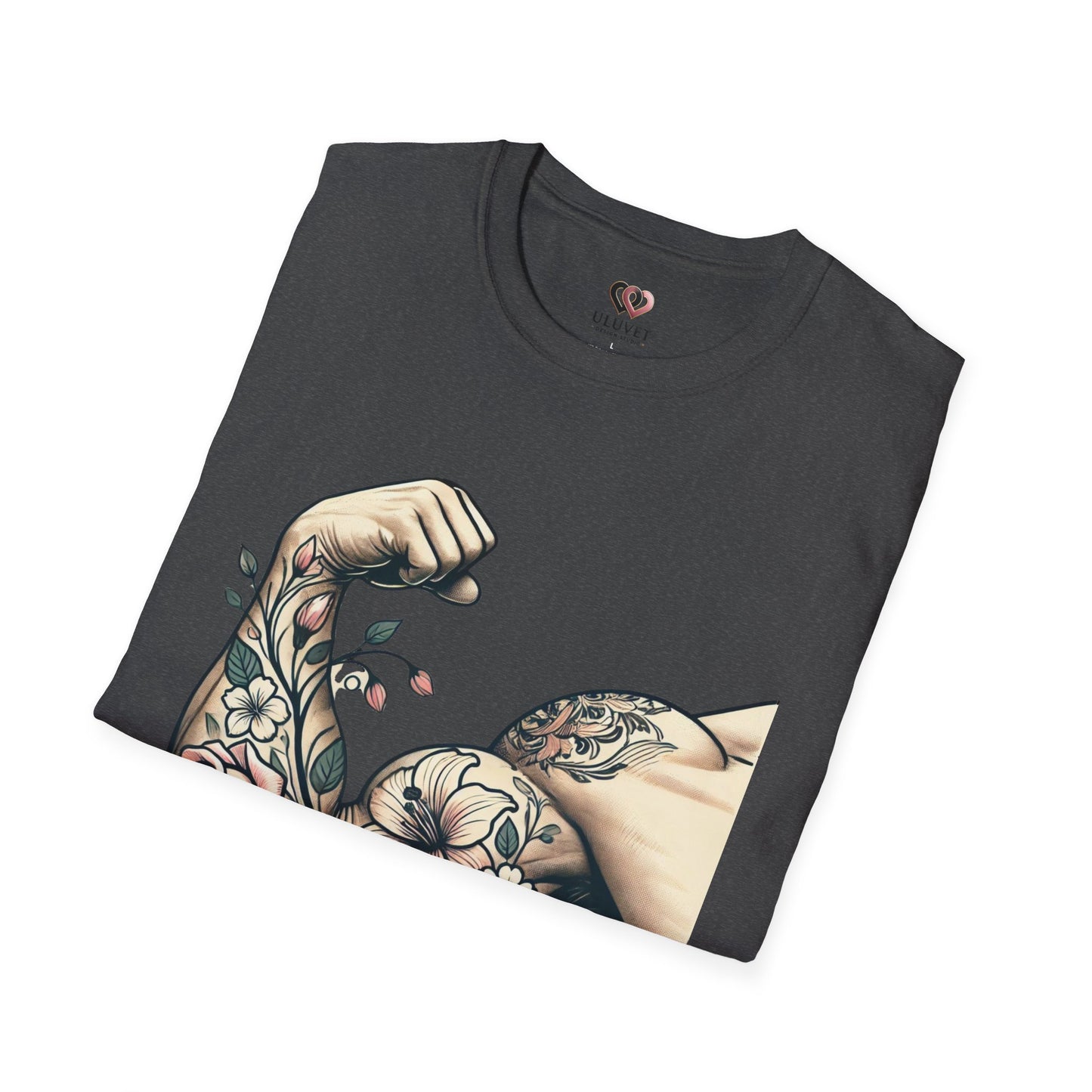 Floral Arm Tattoo T-Shirt, Stylish Unisex Tee, Summer Fashion, Gift for Him or Her, Tattoo Lovers Apparel, Casual Wear