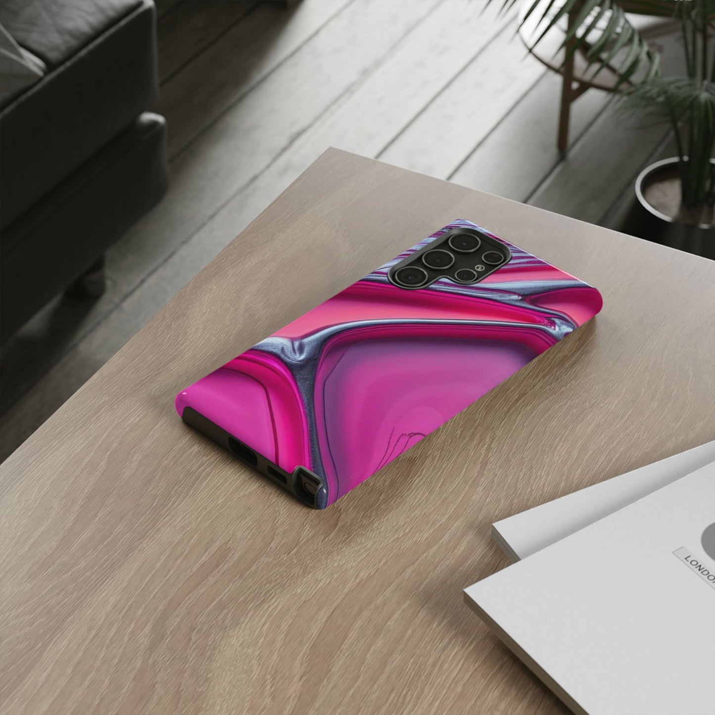 Abstract Phone Case - Stylish, Durable, Trendy Design for Phones - Unique Gift for Friends, Birthday Present, Tech Accessory, Modern Decor