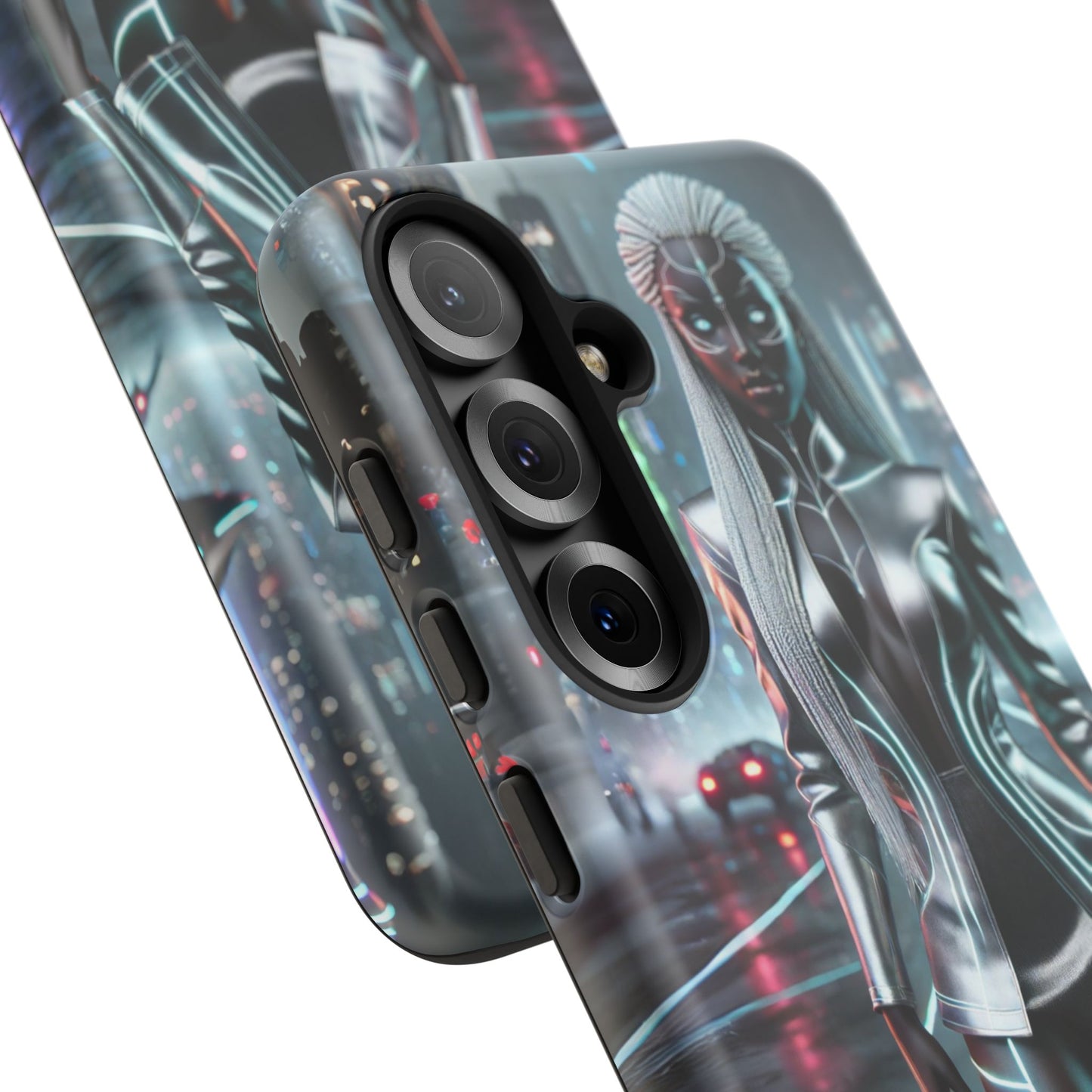 Futuristic Phone Case for Tech Lovers, Cyberpunk Phone Cover, Cool Gift for Him/Her, Unique Tech Accessory, Stylish Phone Protector