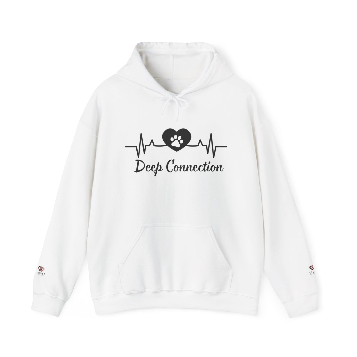 Heartfelt Pet Connection Hoodie, Cozy Gift for Animal Lovers, Perfect for Pet Birthdays, Adoption Days, or Casual Wear