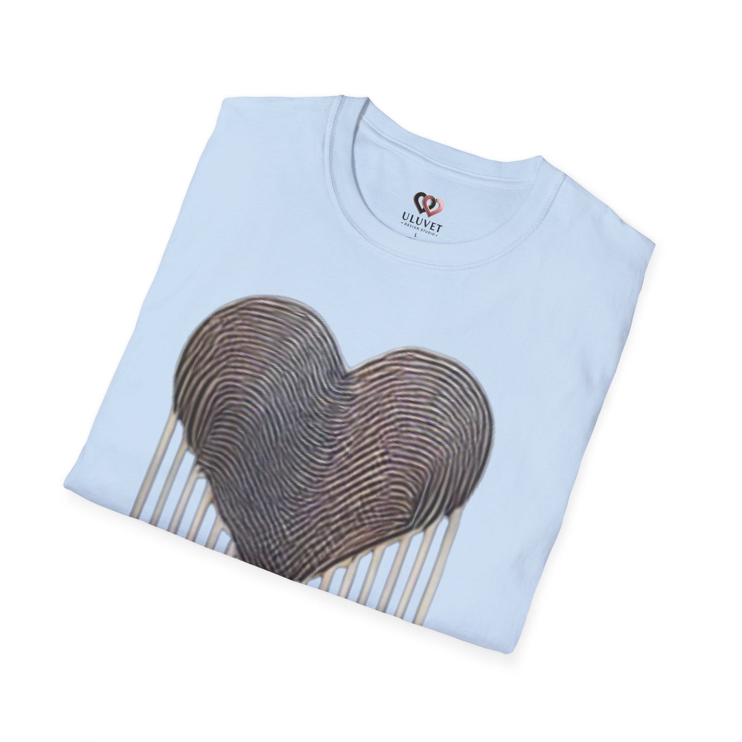 Heartfelt Fingerprint T-Shirt – Perfect for Gift Giving, Casual Wear, Couples, Anniversaries, Loved Ones