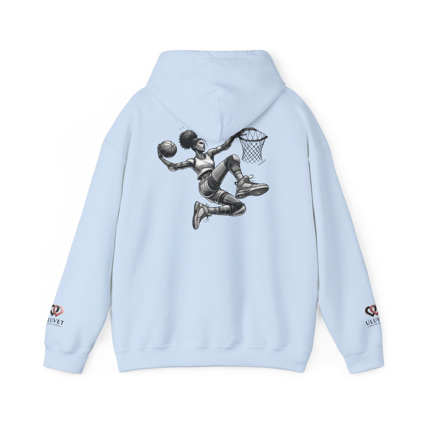 Stylish Unisex Heavy Blend™ Hoodie with Basketball Design, Cozy Sweatshirt for Athletes, Perfect Gift for Sports Lovers, Casual Wear, [...]