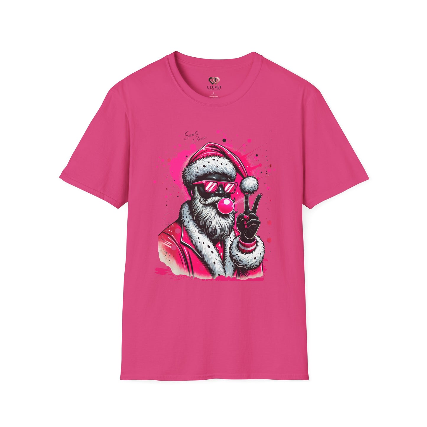 Cool Santa Claus T-Shirt, Fun Christmas Shirt, Holiday Gift, Unisex Tee, Rebellious Santa, Casual Wear