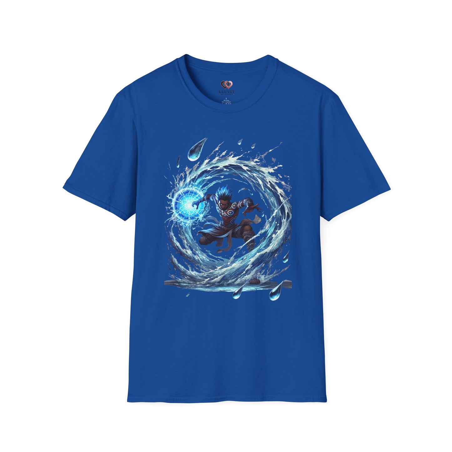 Water Anime Unisex Softstyle T-Shirt