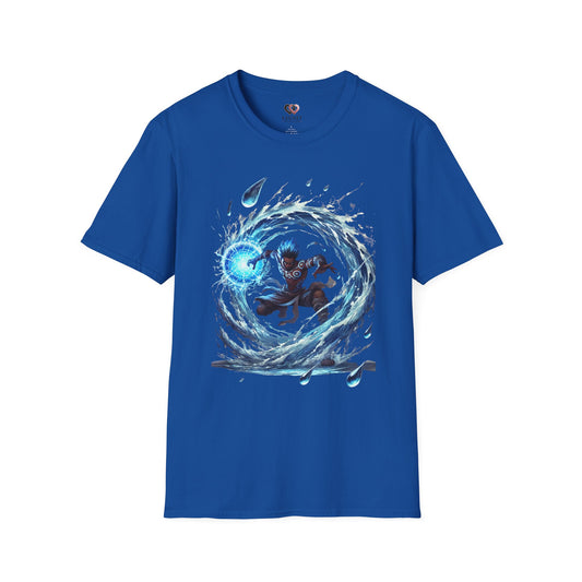 Water Anime Unisex Softstyle T-Shirt