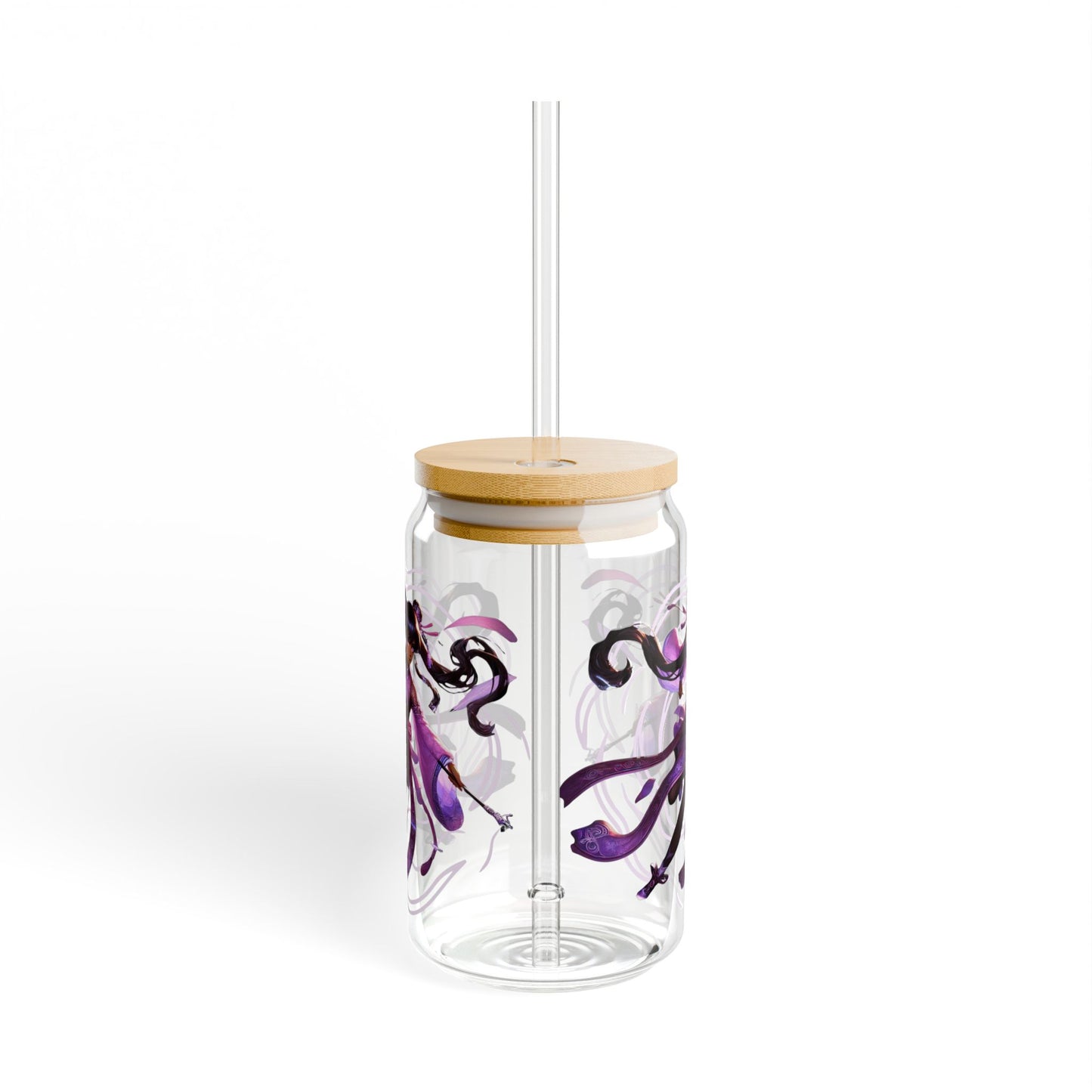 Anime Sipper Glass, 16oz