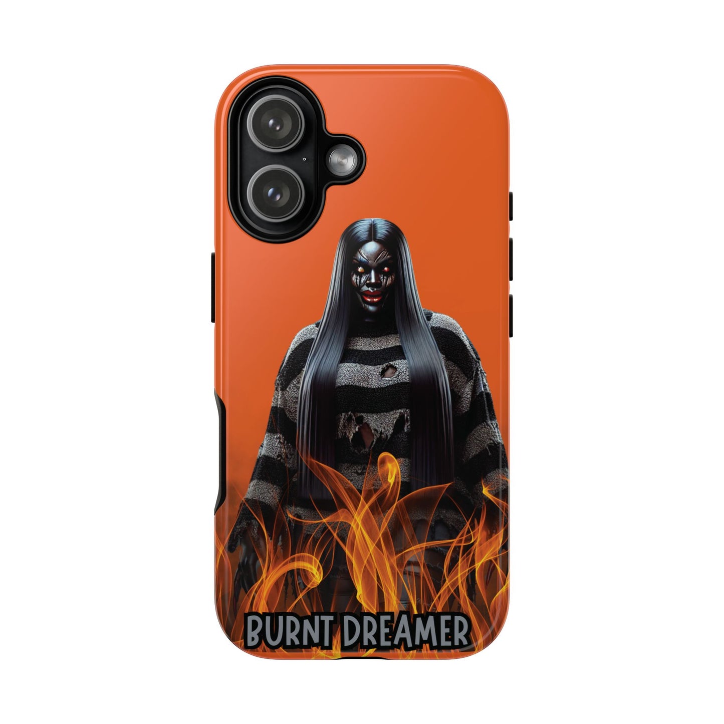 Tough Cases Phone Case, Burnt Dreamer, Halloween Gift, Unique Phone Accessories, Trendy Mobile Cover, Stylish Case Design