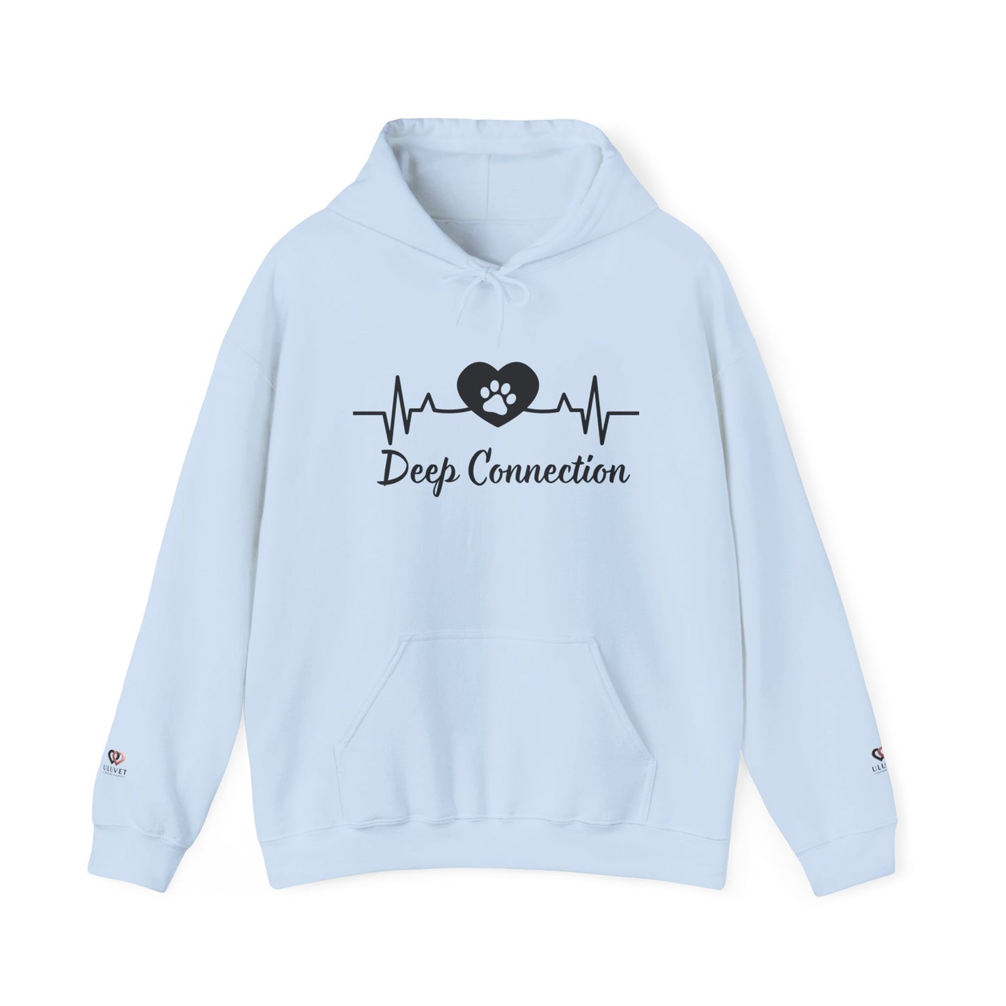 Heartfelt Pet Connection Hoodie, Cozy Gift for Animal Lovers, Perfect for Pet Birthdays, Adoption Days, or Casual Wear