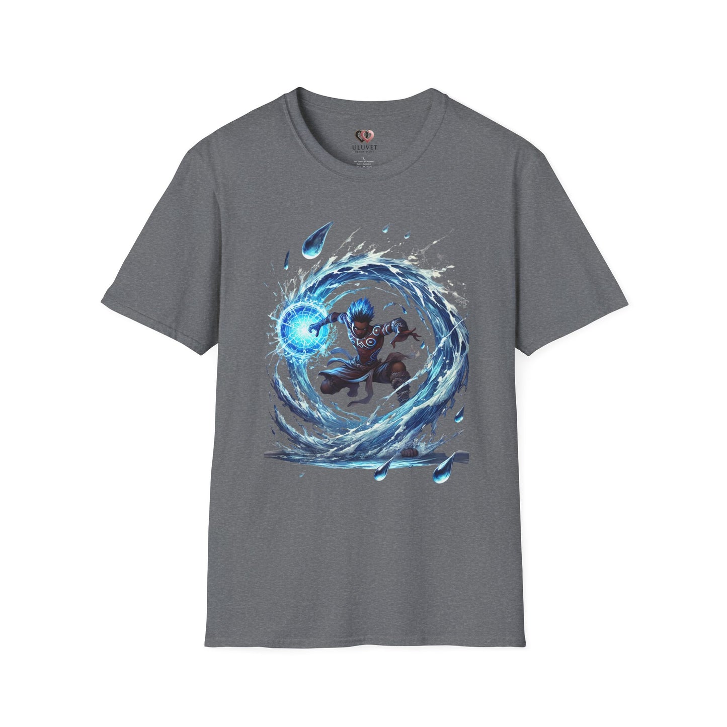 Water Anime Unisex Softstyle T-Shirt
