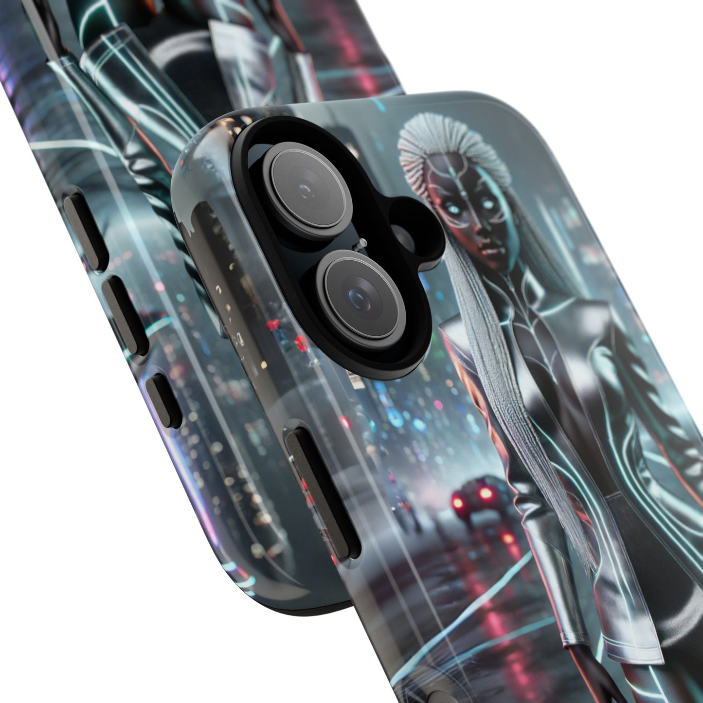 Futuristic Phone Case for Tech Lovers, Cyberpunk Phone Cover, Cool Gift for Him/Her, Unique Tech Accessory, Stylish Phone Protector